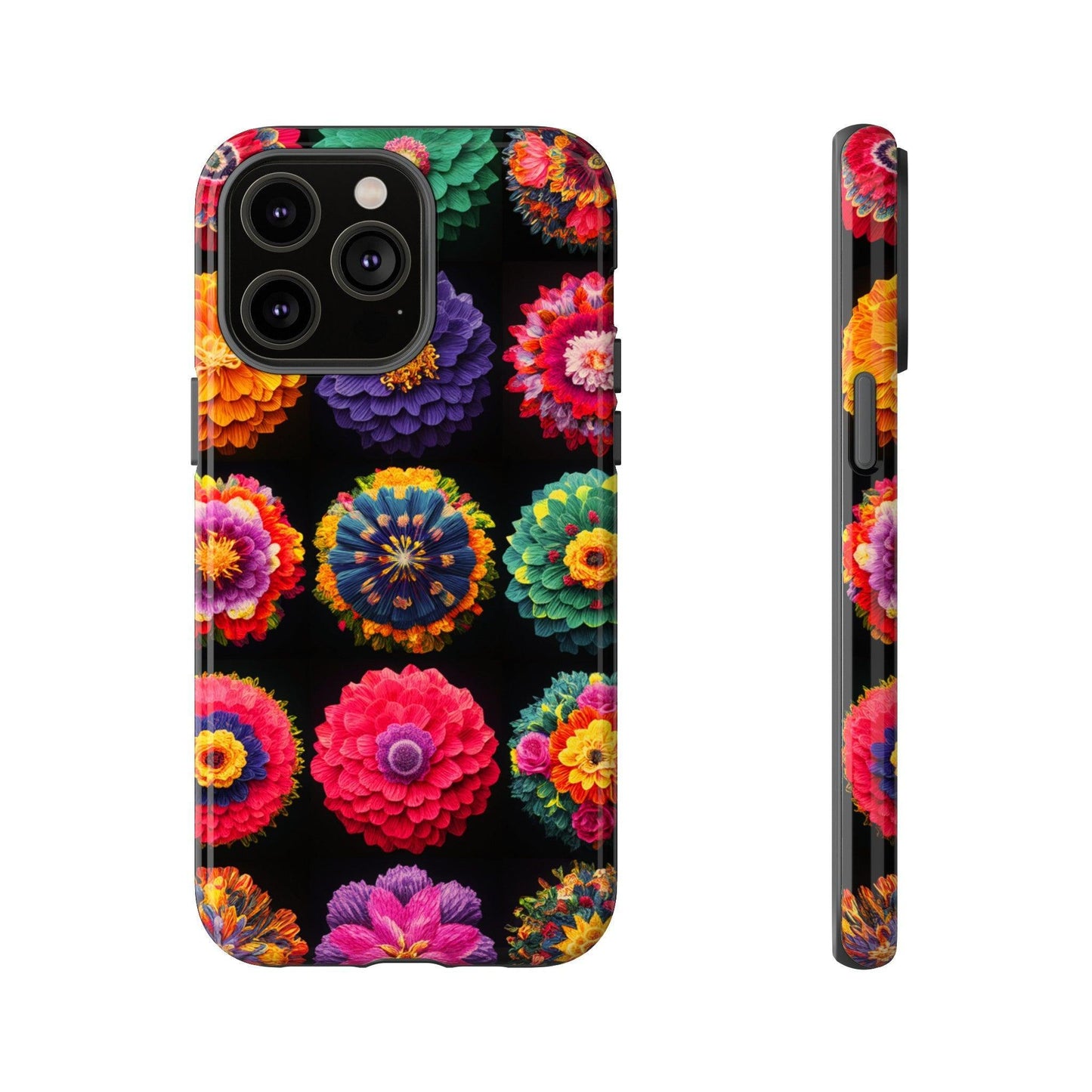 Tough Cellphone Case :" Eclectic Elegance Phone Case Collection" ( Floral patterns)