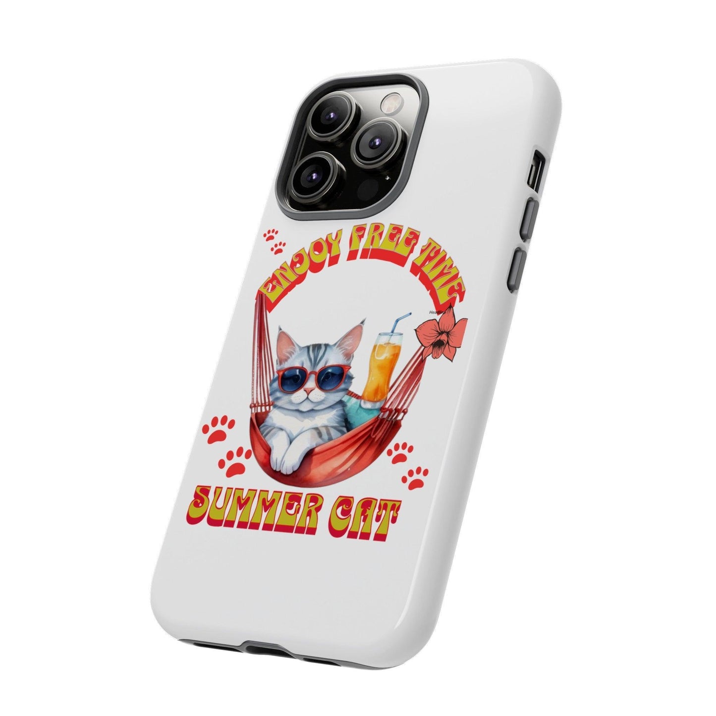 Cat Lovers Collection Tough Cellphone Case - Cosmic Creations by Karen