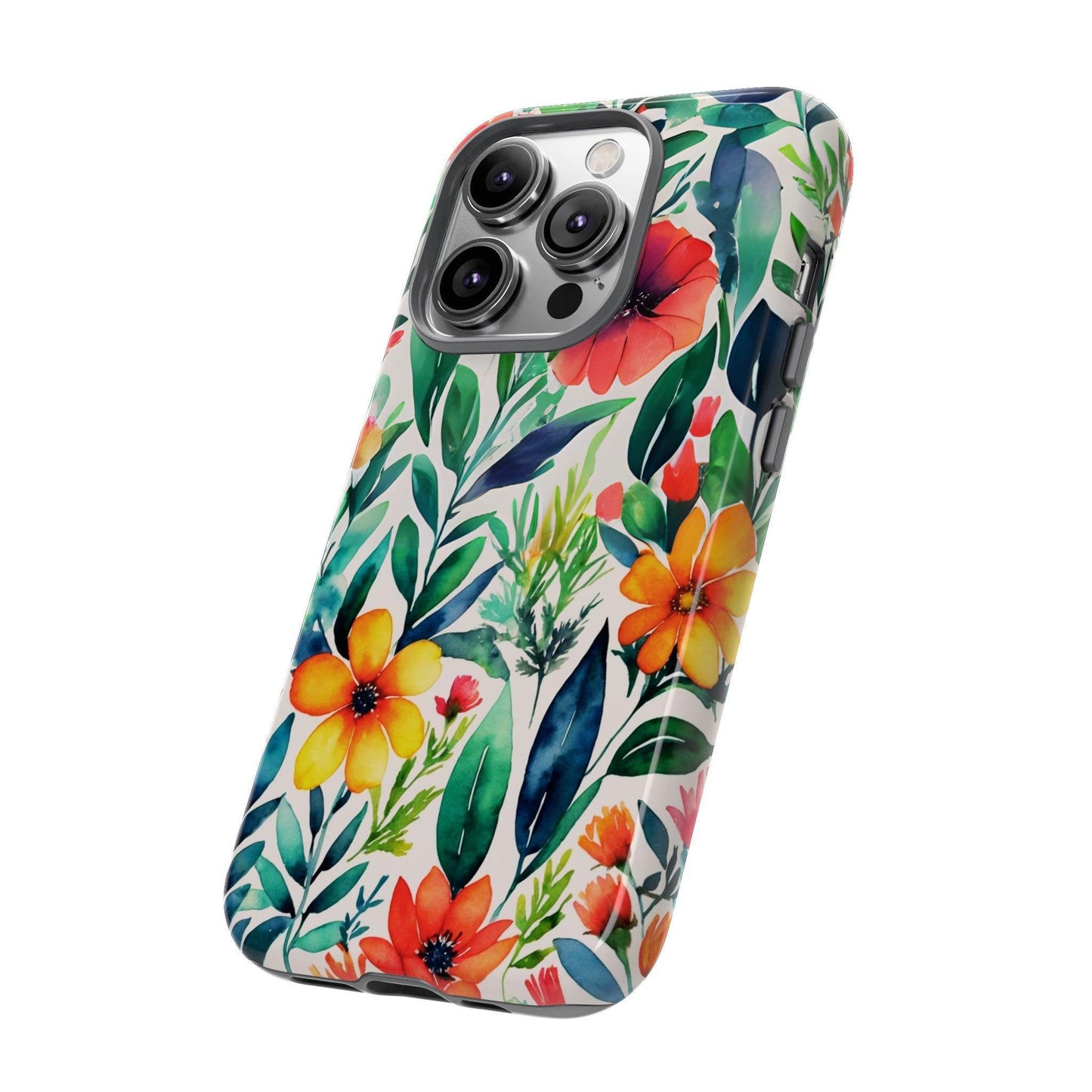 Tough Cellphone Case :" Eclectic Elegance Phone Case Collection" ( Floral patterns)