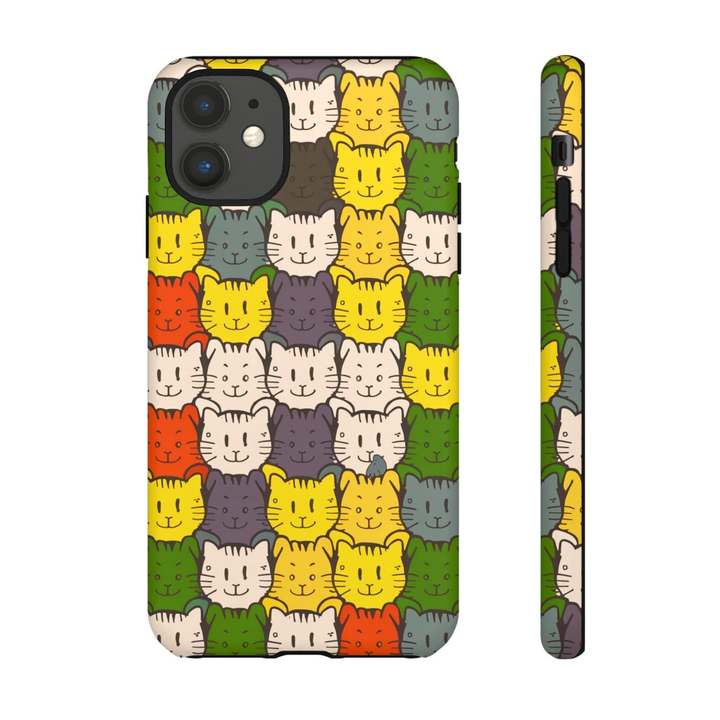 Cat Lovers Collection Tough Cellphone Case - Cosmic Creations by Karen