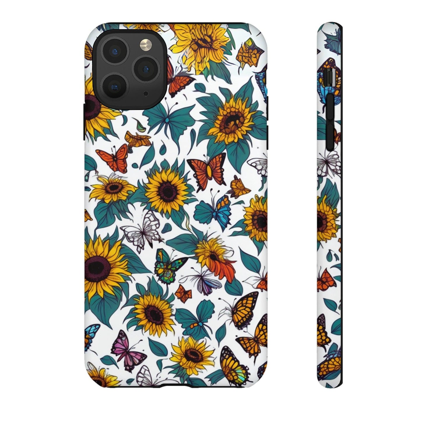 Tough Cellphone Case :" Eclectic Elegance Phone Case Collection" ( Floral patterns)