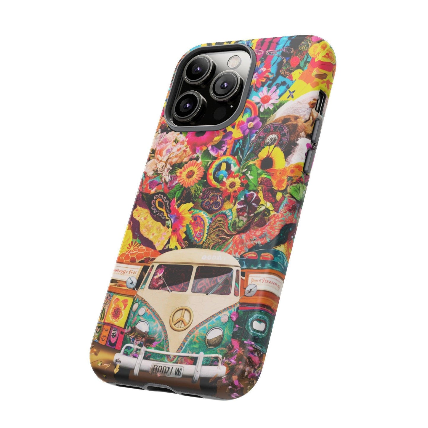 Tough Phone Case :" Eclectic Elegance Phone Case Collection" ( Hippie Style patterns)