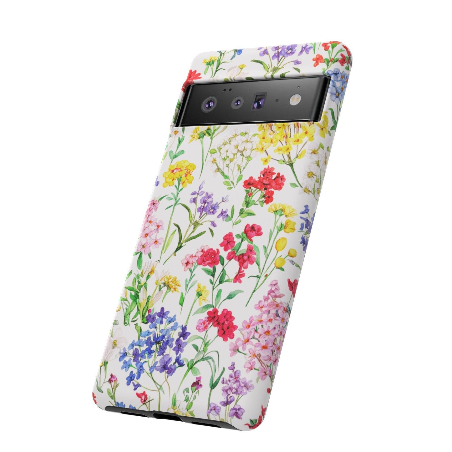 Tough Cellphone Case :" Eclectic Elegance Phone Case Collection" ( Floral patterns)