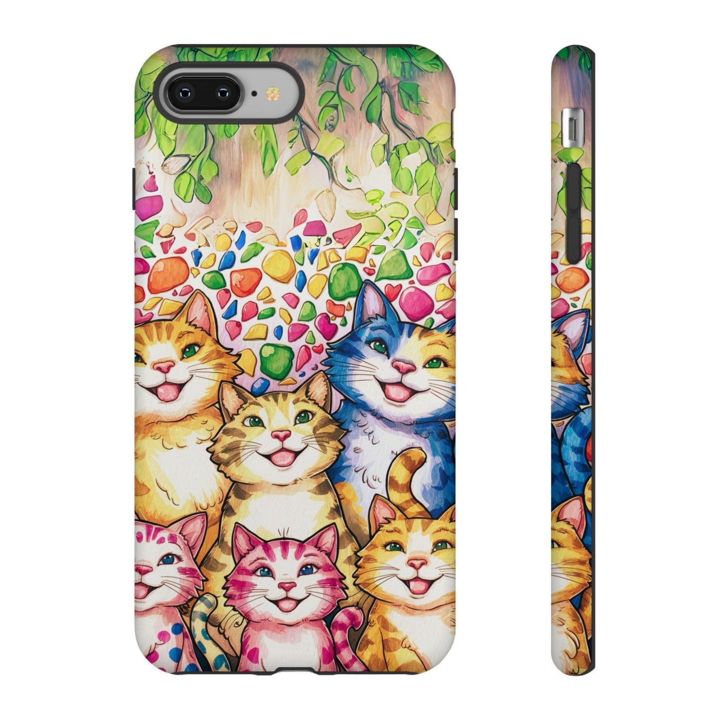 Cat Lovers Collection Tough Cellphone Case - Cosmic Creations by Karen