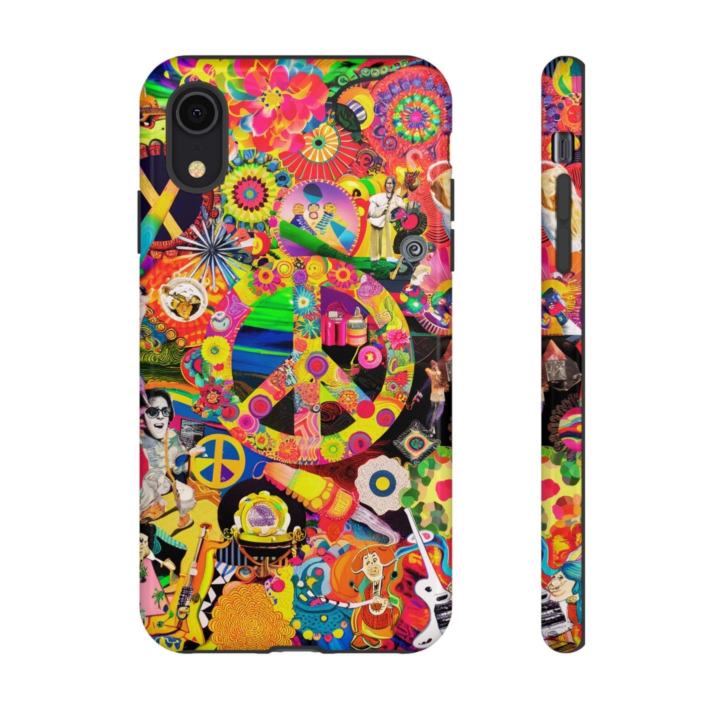 Tough Phone Case :" Eclectic Elegance Phone Case Collection" ( Hippie Style patterns)