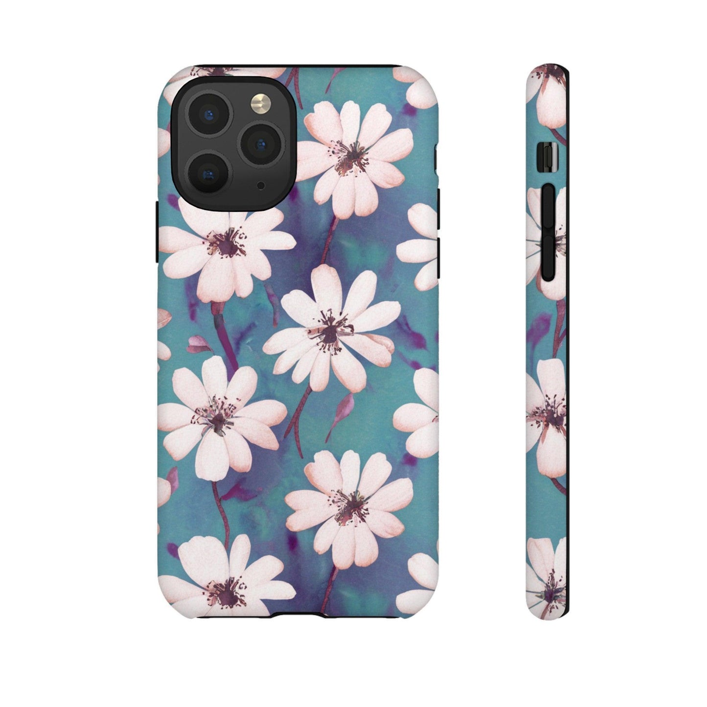 Tough Cellphone Case :" Eclectic Elegance Phone Case Collection" ( Floral patterns)