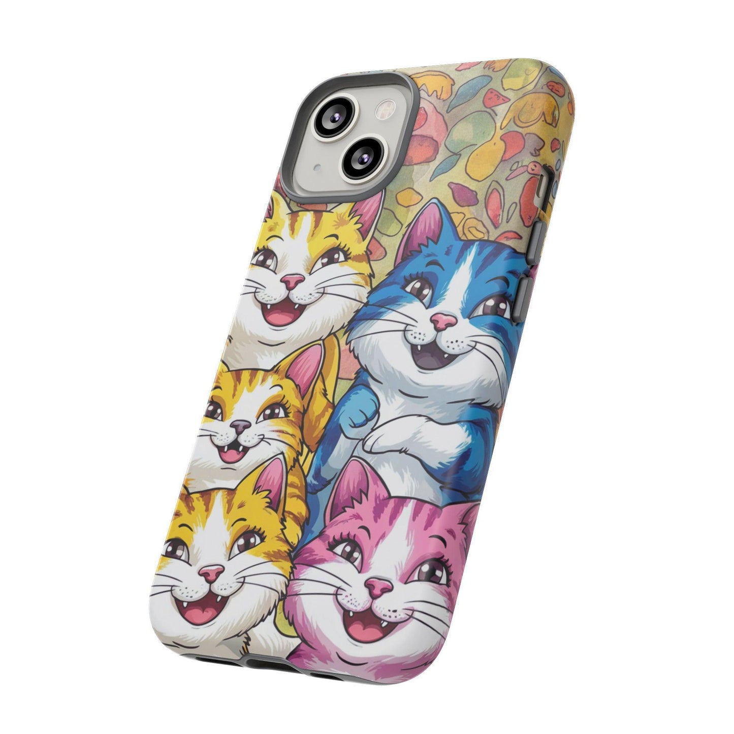 Cat Lovers Collection Tough Cellphone Case - Cosmic Creations by Karen