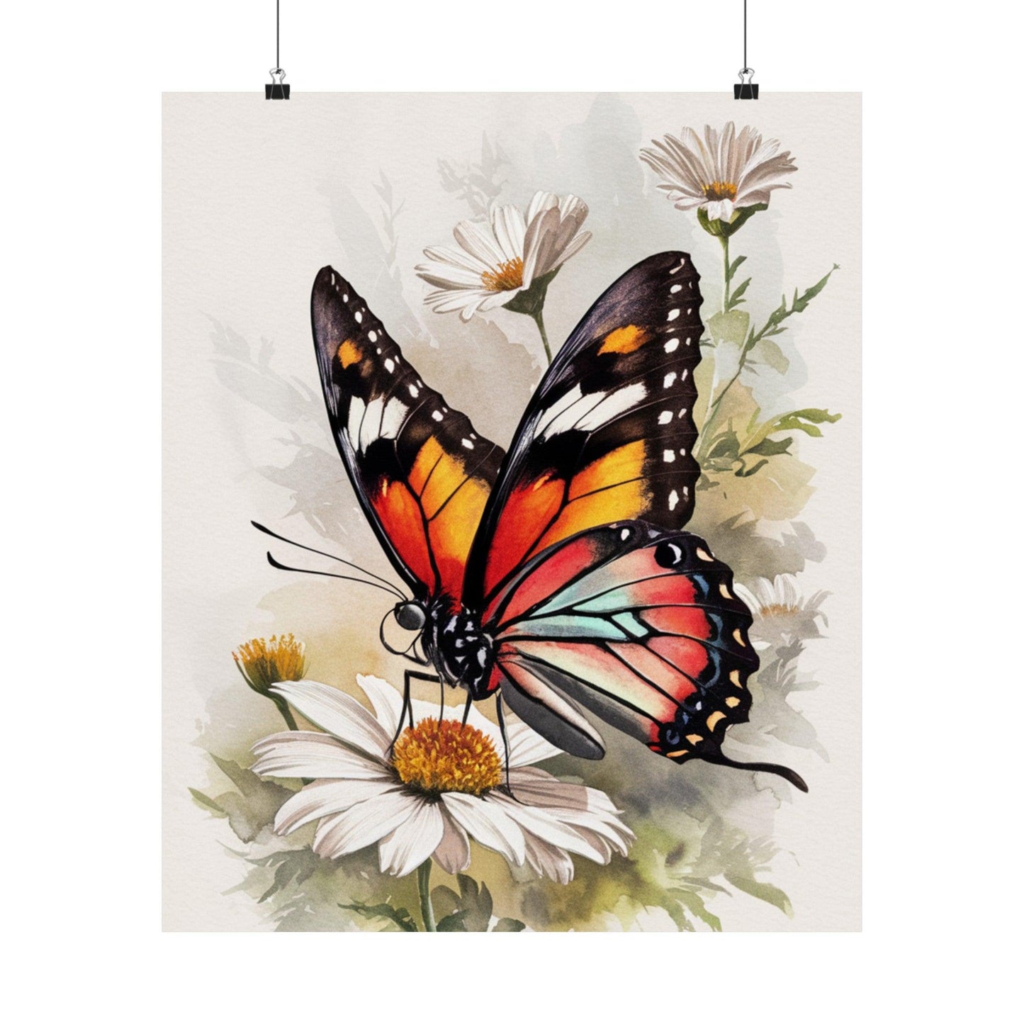 Monarch Butterfly Splendor Posters - Cosmic Creations by Karen