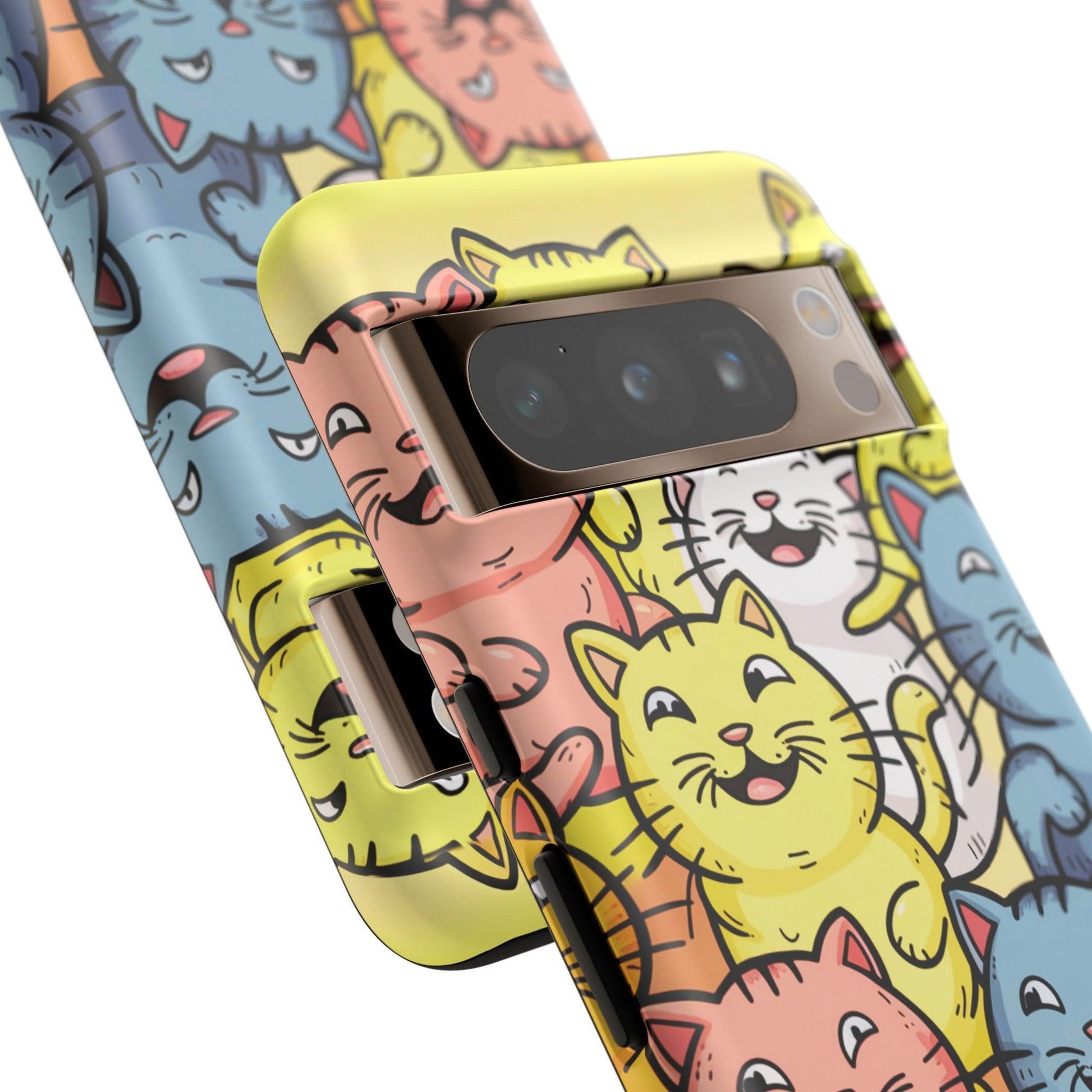 Cat Lovers Collection Tough Cellphone Case - Cosmic Creations by Karen