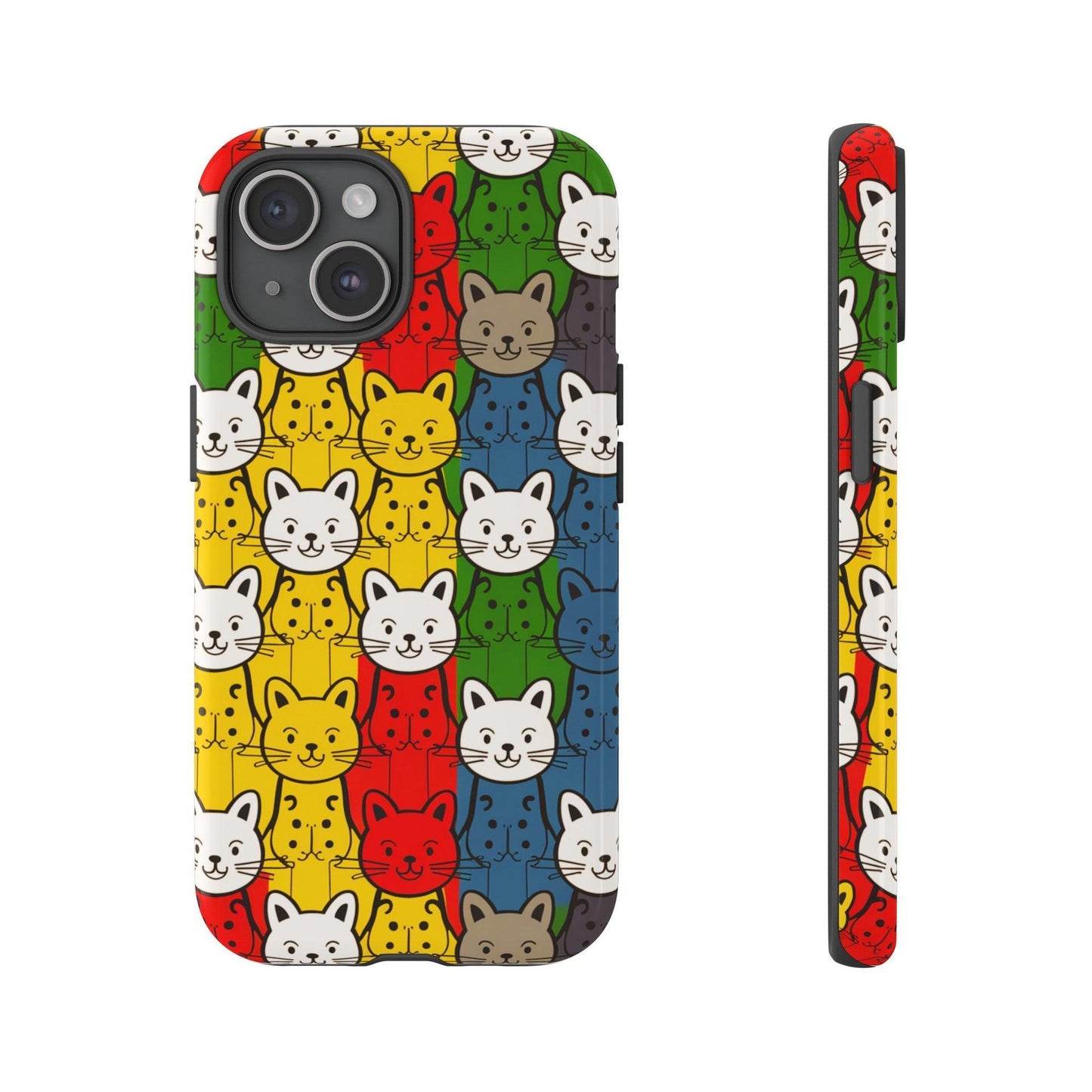 Cat Lovers Collection Tough Cellphone Case - Cosmic Creations by Karen