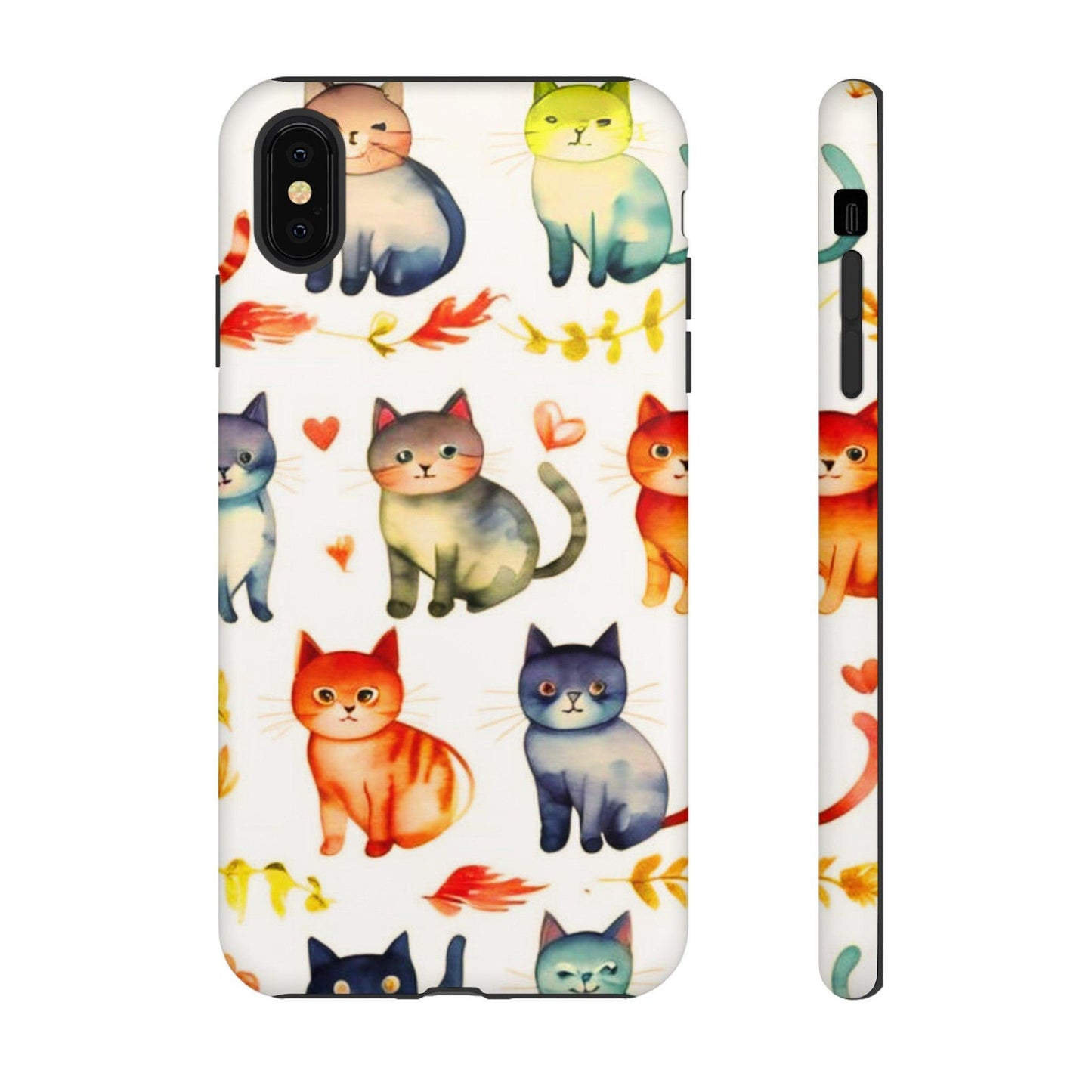 Cat Lovers Collection Tough Cellphone Case - Cosmic Creations by Karen