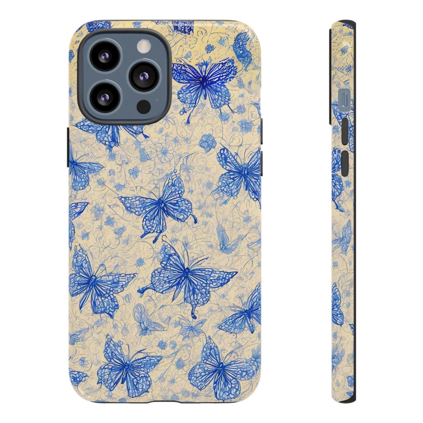 Tough Cellphone Case :" Eclectic Elegance Phone Case Collection" ( Butterflies patterns)