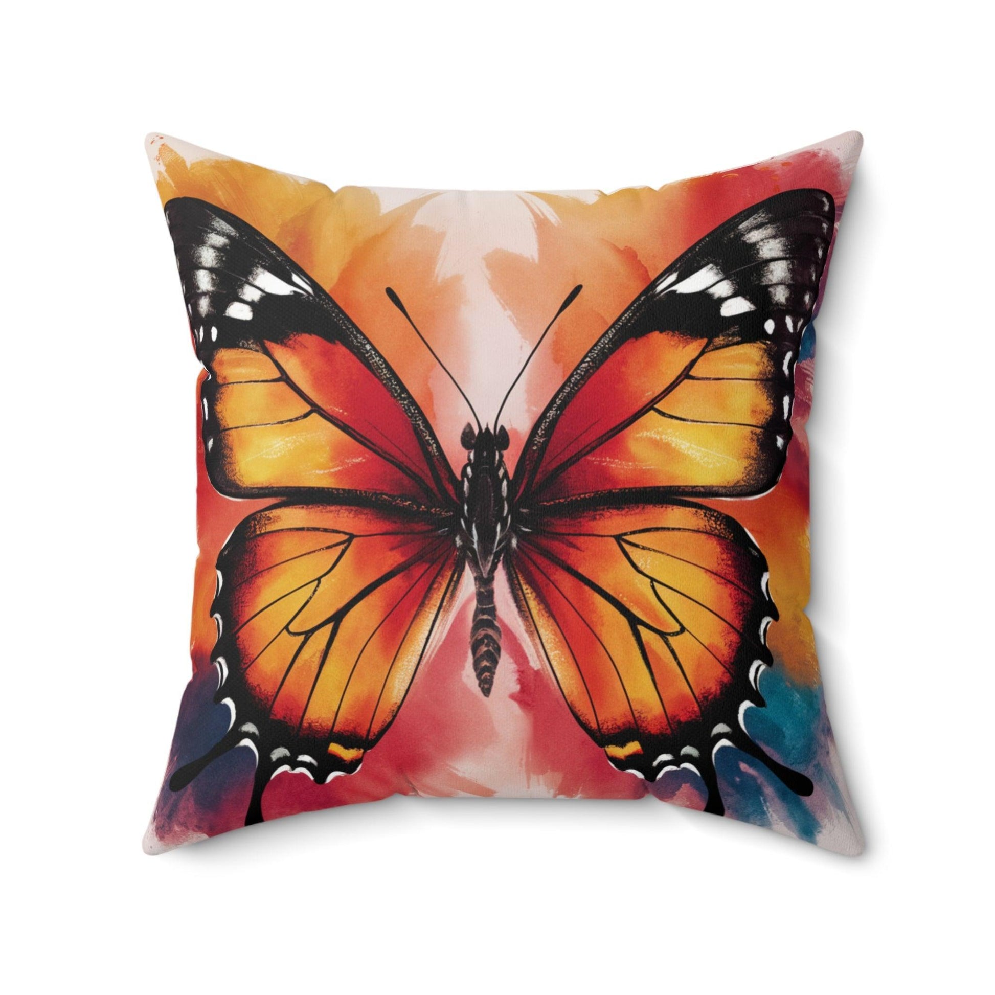 Monarch Butterfly Majestic Pillow - Cosmic Creations by Karen