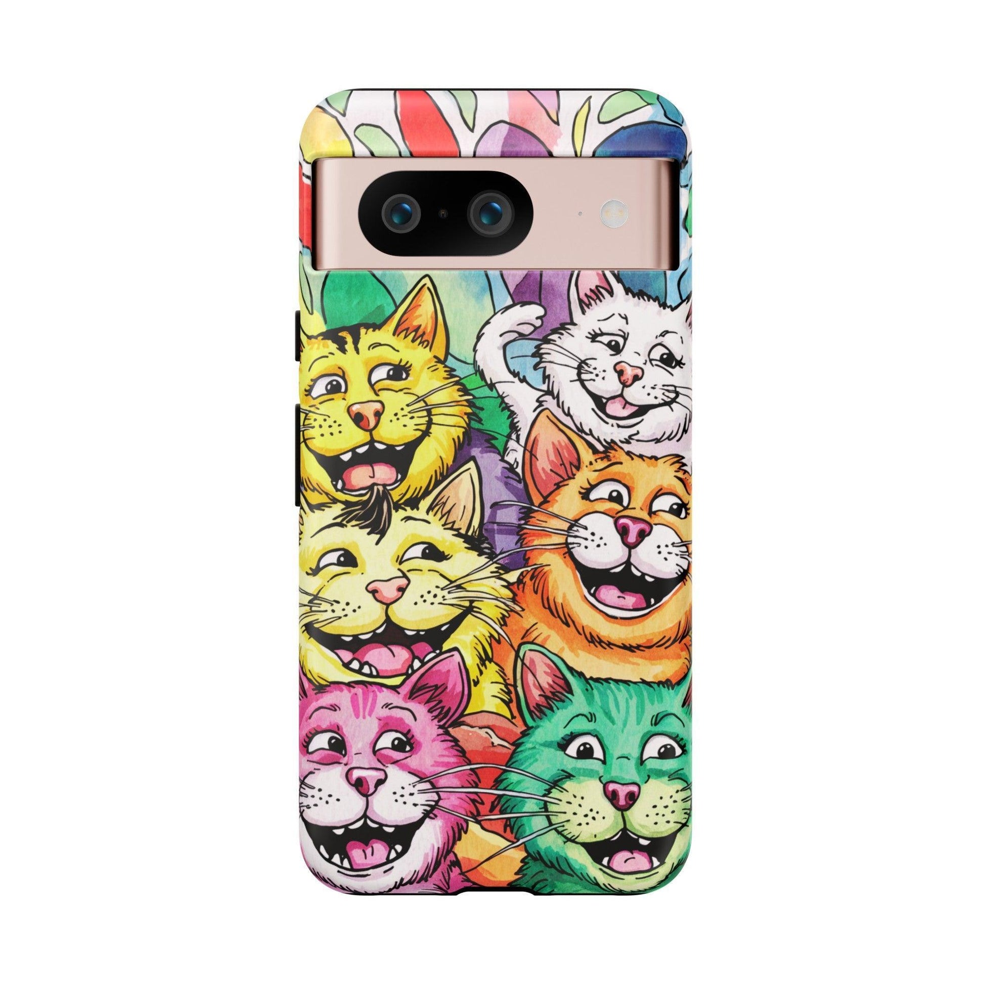 Cat Lovers Collection Tough Cellphone Case - Cosmic Creations by Karen