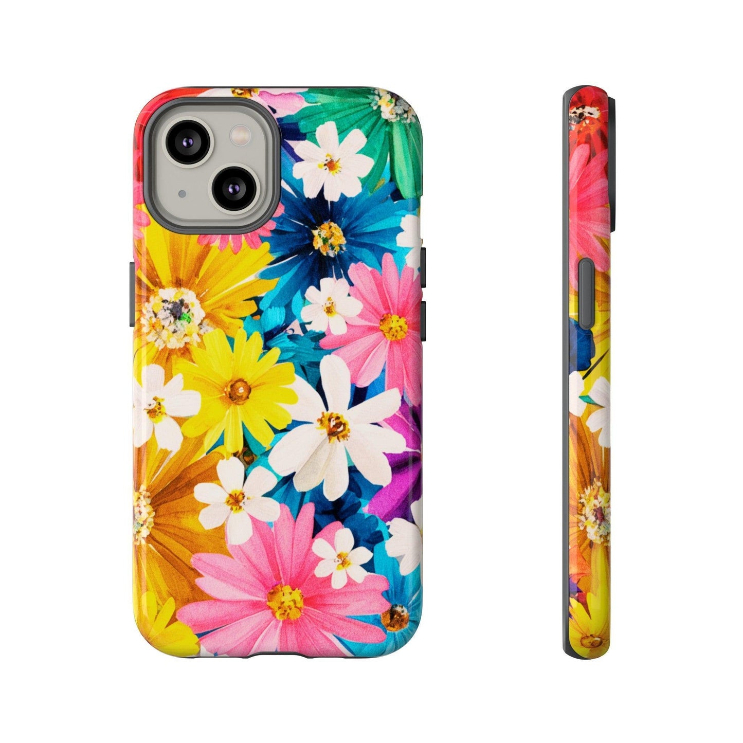 Tough Cellphone Case :" Eclectic Elegance Phone Case Collection" ( Floral patterns)