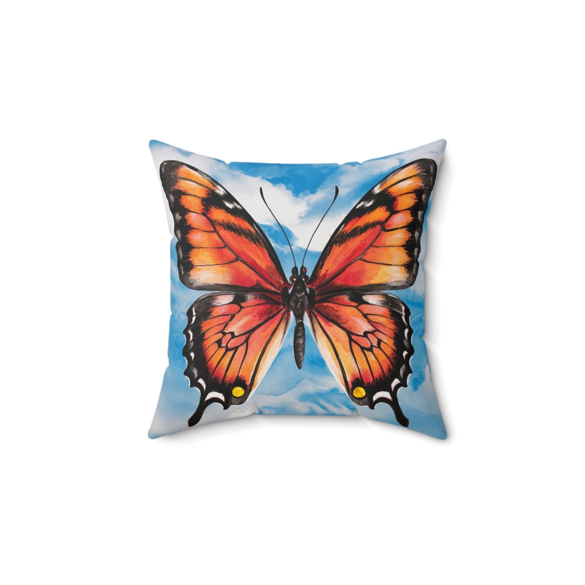 Monarch Butterfly Majestic Pillow - Cosmic Creations by Karen