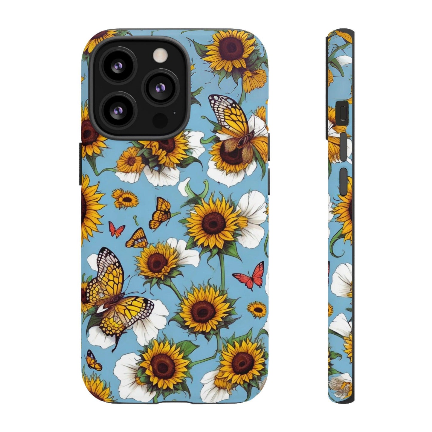 Tough Cellphone Case :" Eclectic Elegance Phone Case Collection" ( Floral patterns)