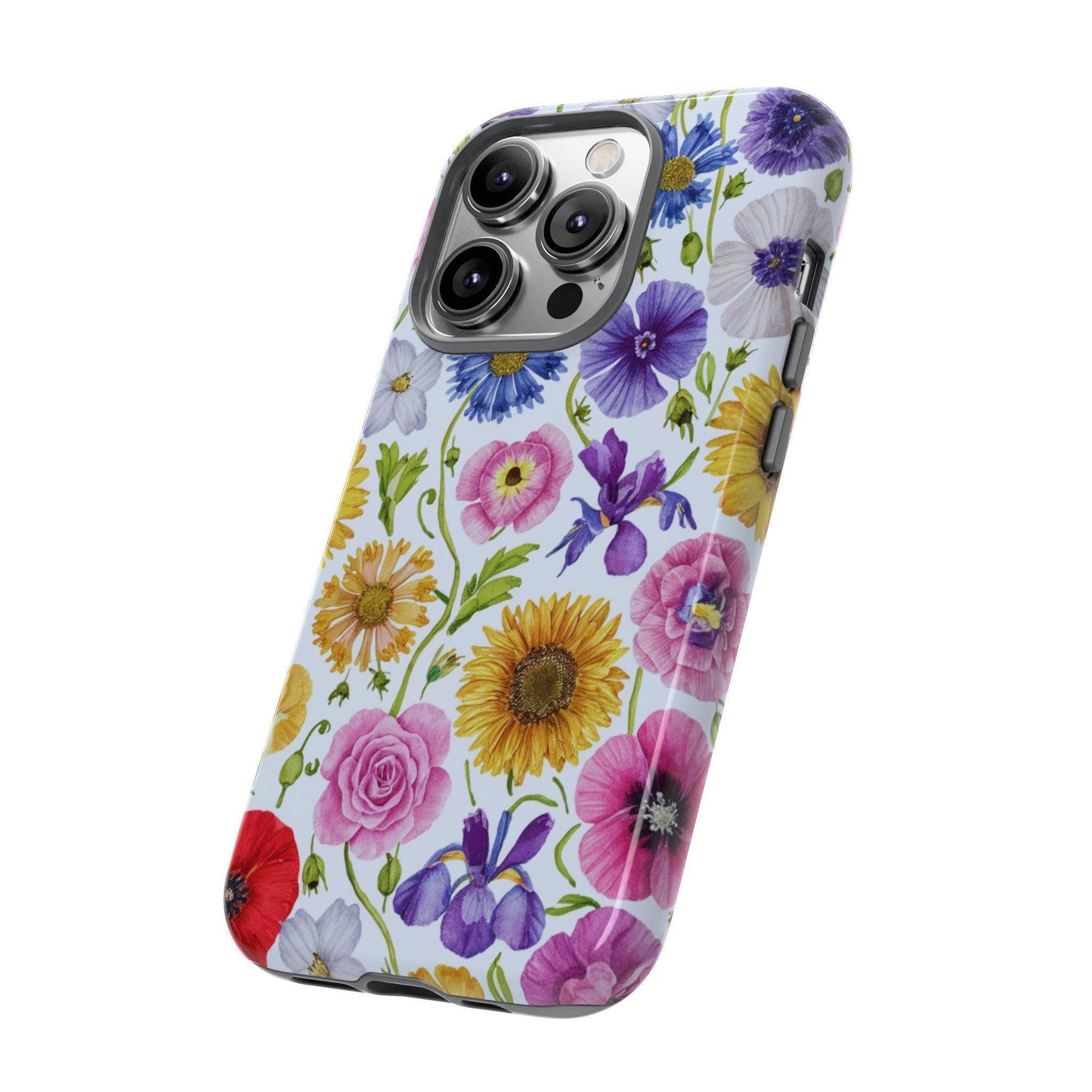 Tough Cellphone Case :" Eclectic Elegance Phone Case Collection" ( Floral patterns)