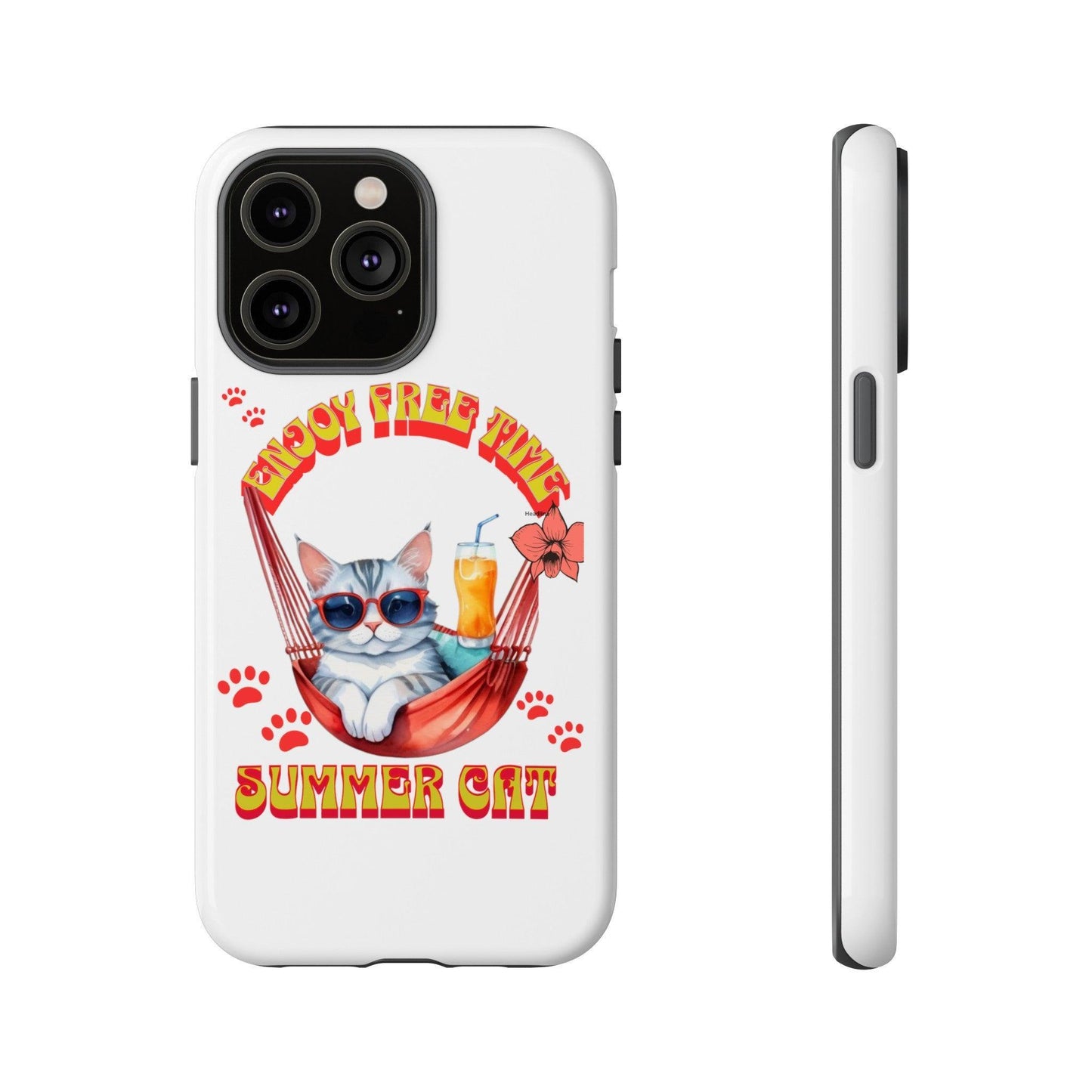 Cat Lovers Collection Tough Cellphone Case - Cosmic Creations by Karen