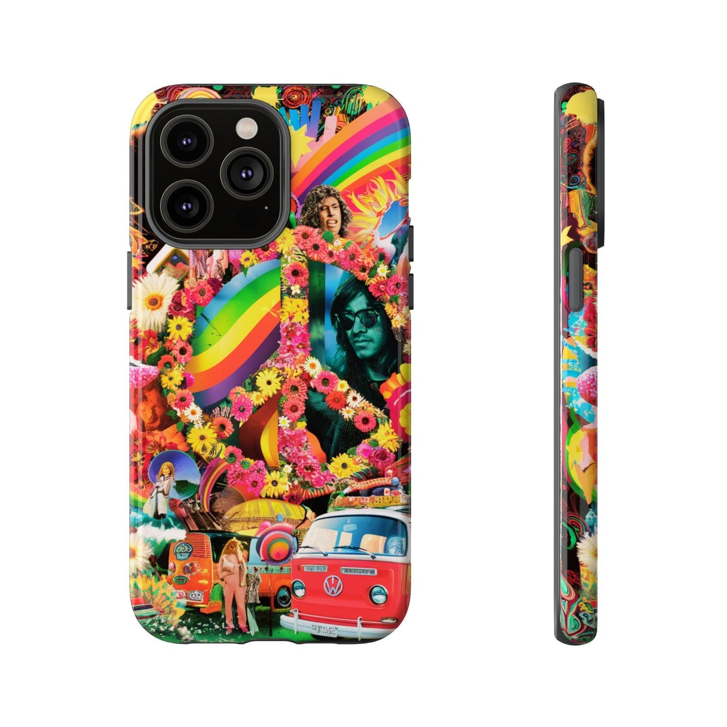 Tough Phone Case :" Eclectic Elegance Phone Case Collection" ( Hippie Style patterns)