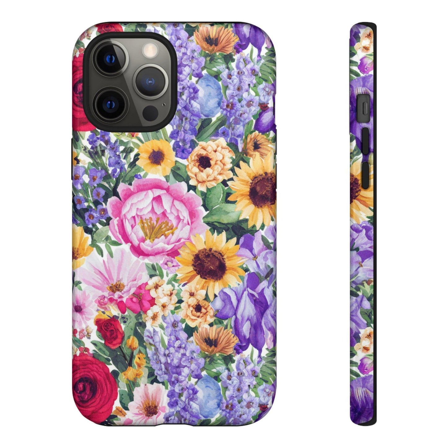 Tough Cellphone Case :" Eclectic Elegance Phone Case Collection" ( Floral patterns)