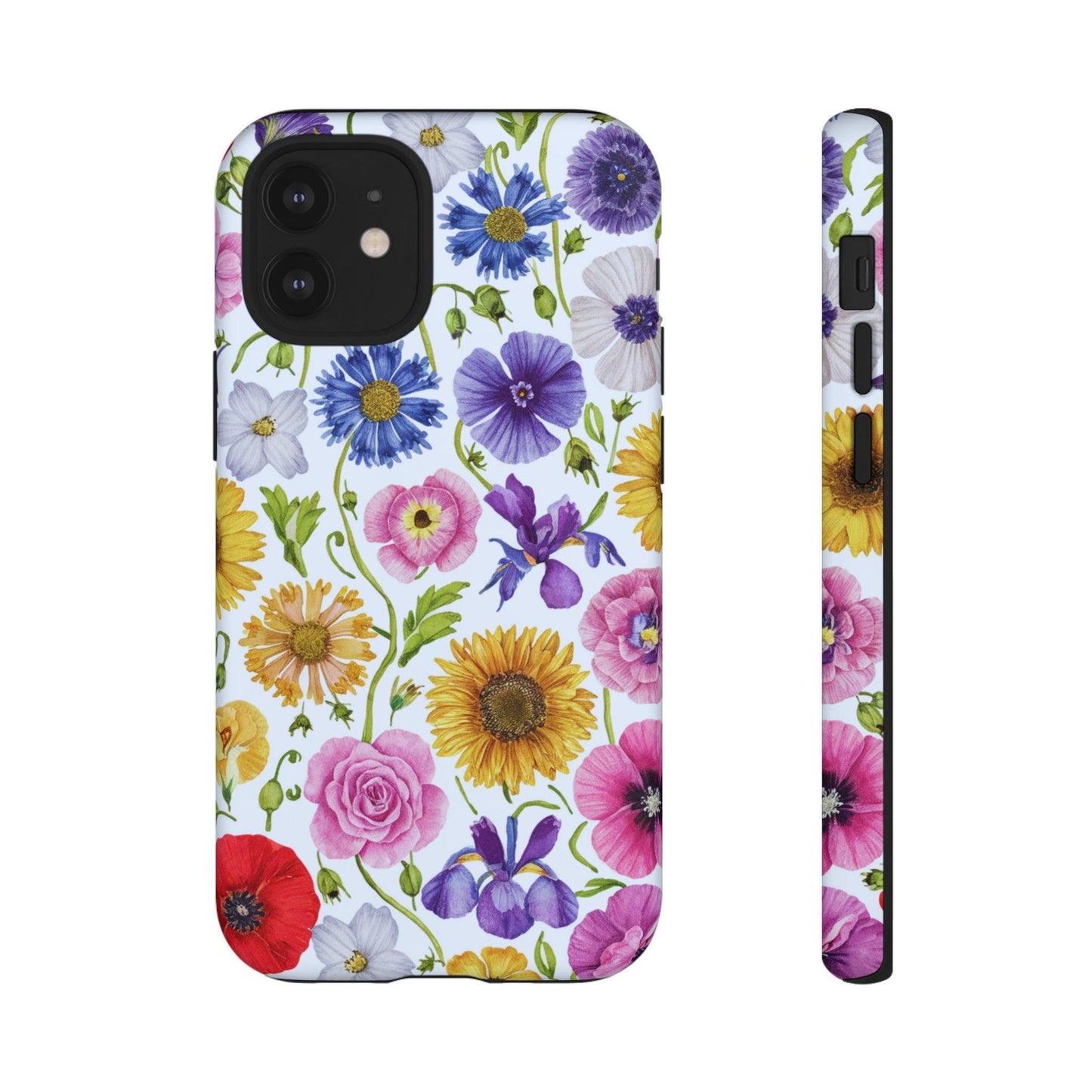 Tough Cellphone Case :" Eclectic Elegance Phone Case Collection" ( Floral patterns)