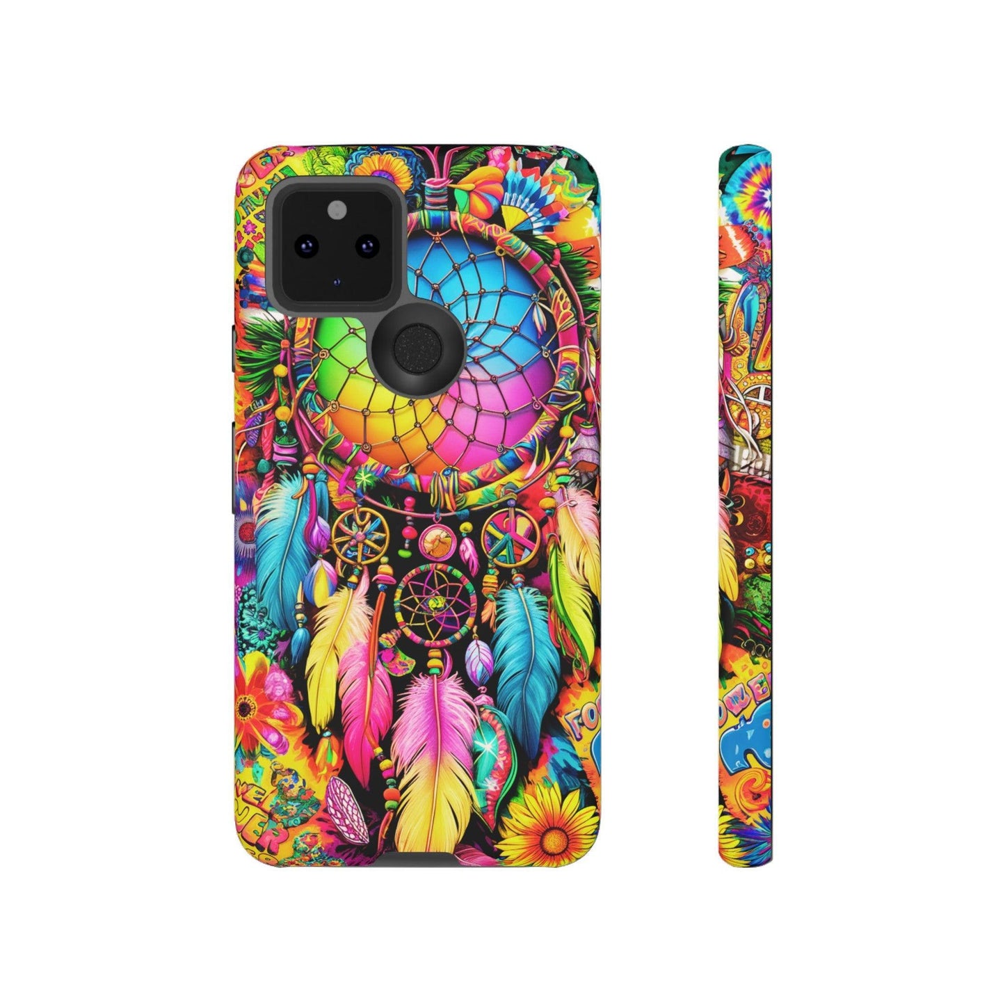 Tough Phone Case :" Eclectic Elegance Phone Case Collection" ( Hippie Style patterns)