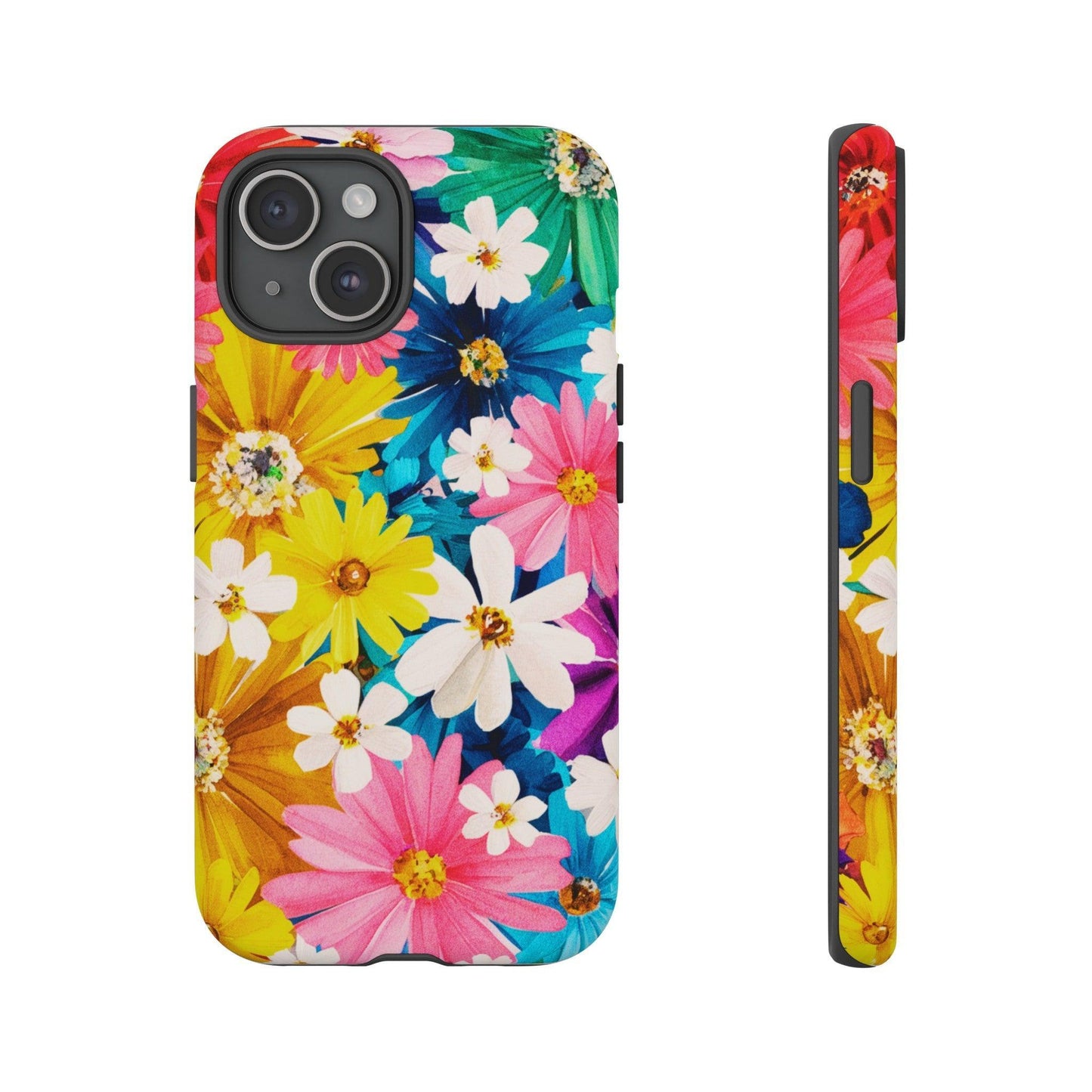 Tough Cellphone Case :" Eclectic Elegance Phone Case Collection" ( Floral patterns)