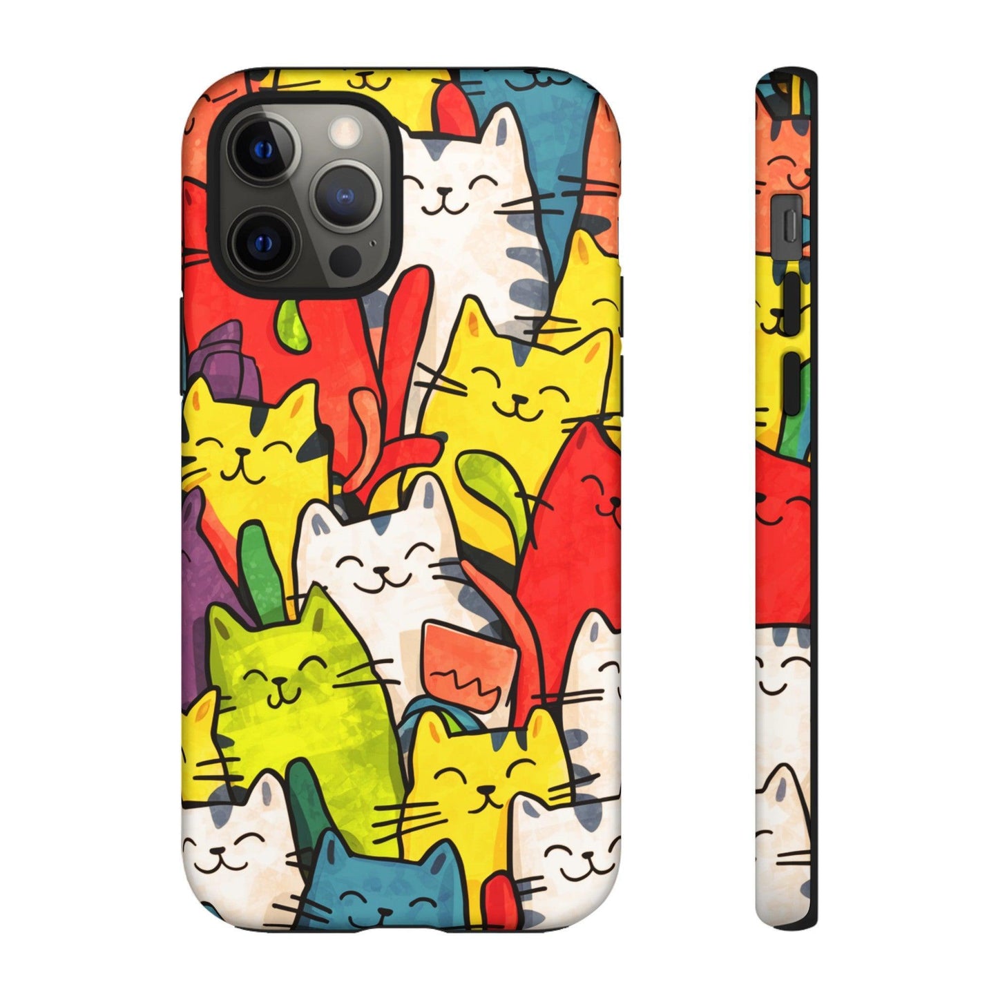 Cat Lovers Collection Tough Cellphone Case - Cosmic Creations by Karen