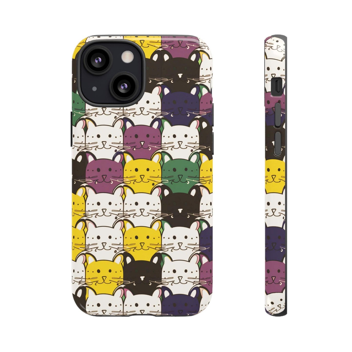 Cat Lovers Collection Tough Cellphone Case - Cosmic Creations by Karen