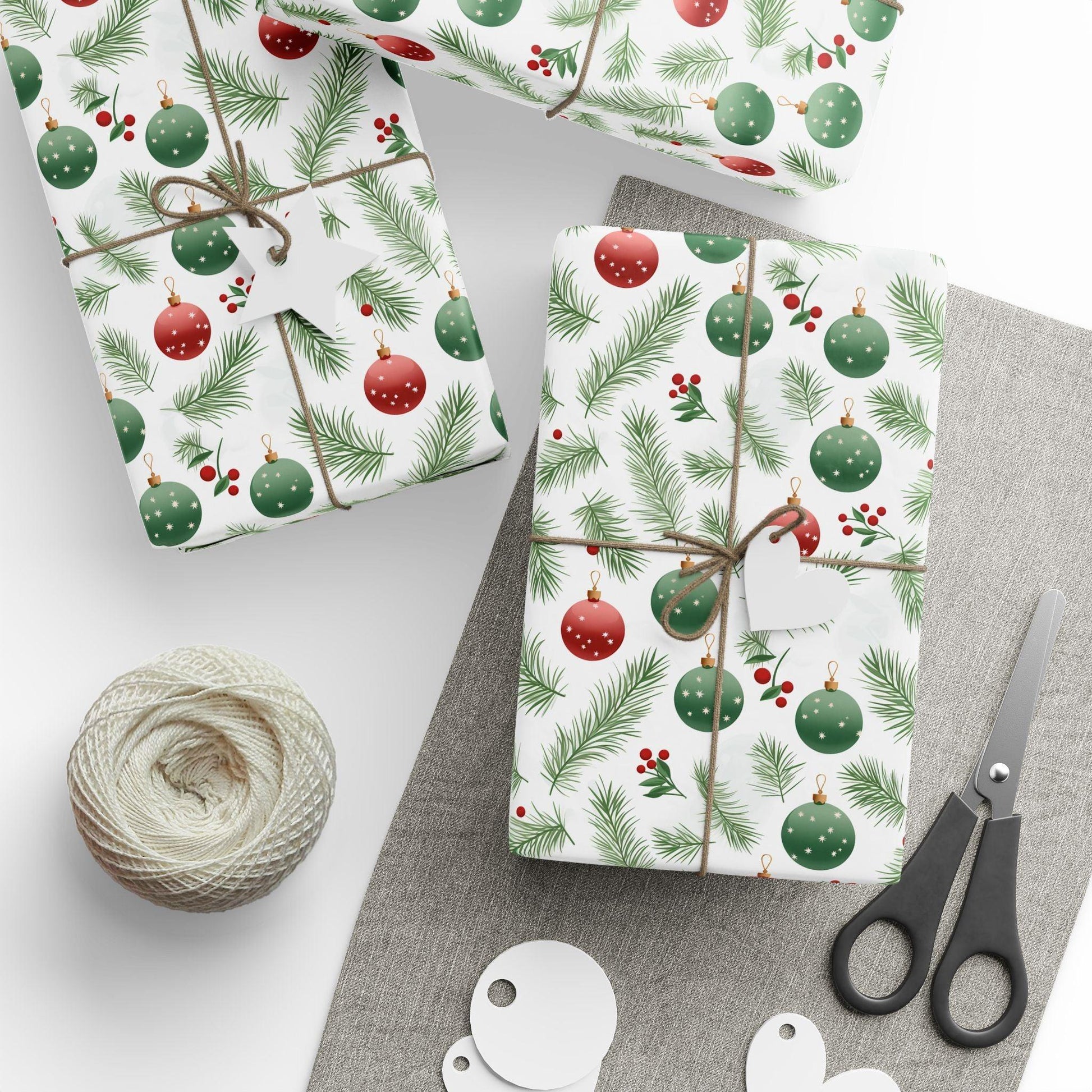 Festive Christmas Holiday Wrapping Paper - Cosmic Creations by Karen