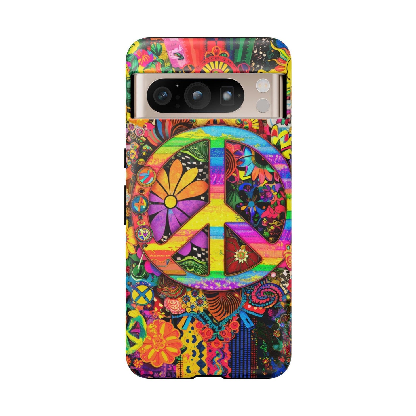 Tough Phone Case :" Eclectic Elegance Phone Case Collection" ( Hippie Style patterns)