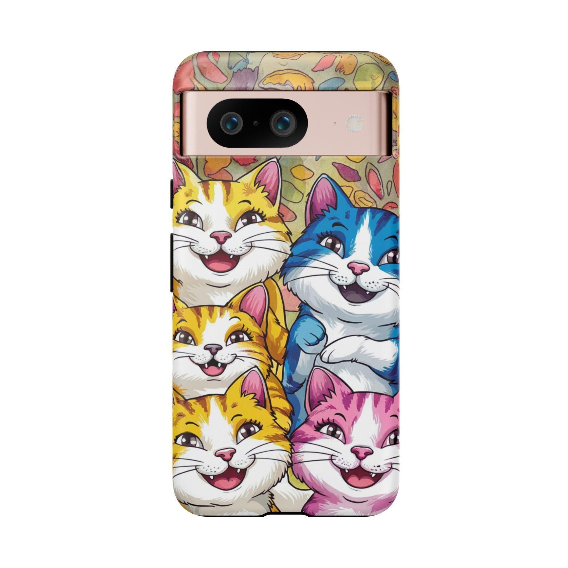 Cat Lovers Collection Tough Cellphone Case - Cosmic Creations by Karen