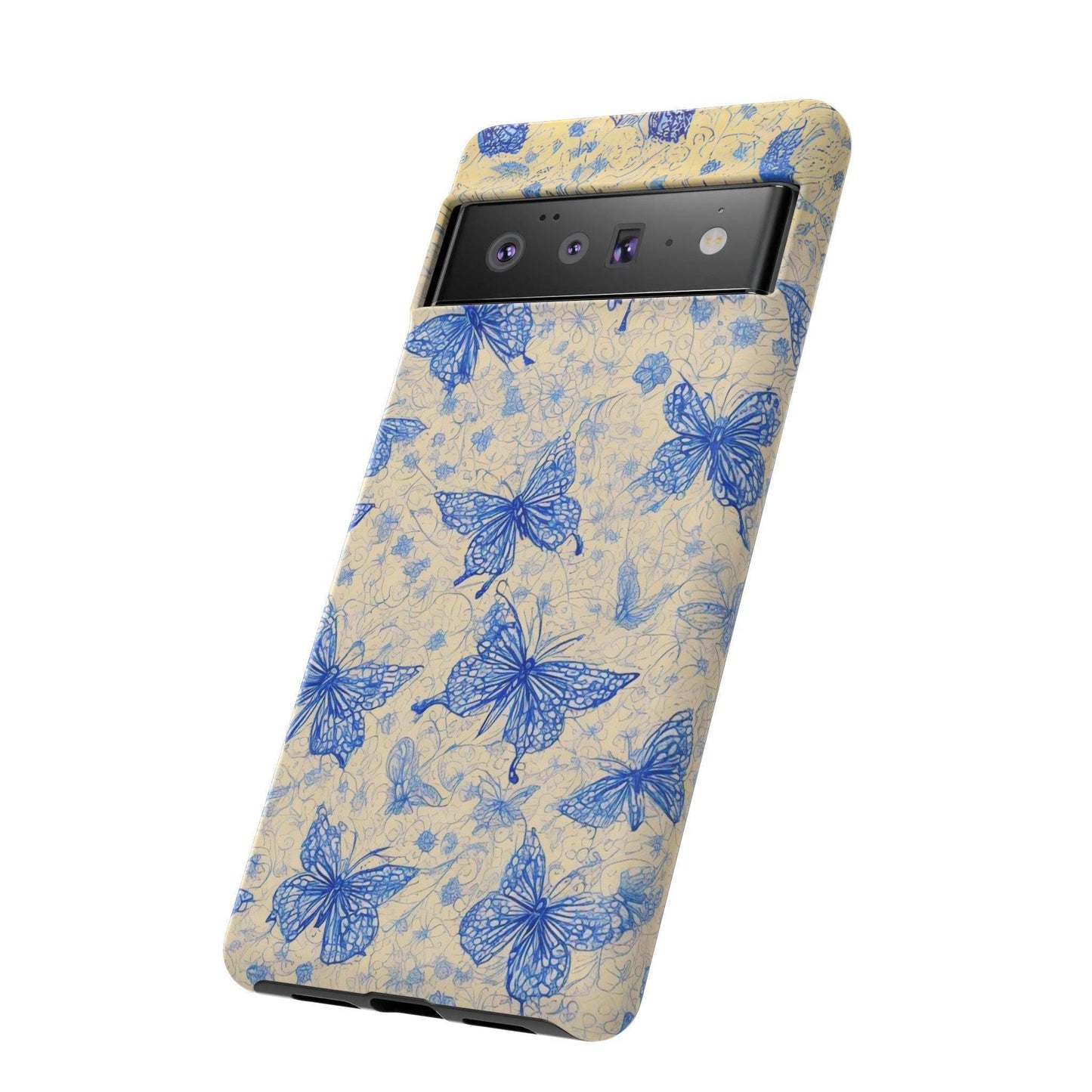 Tough Cellphone Case :" Eclectic Elegance Phone Case Collection" ( Butterflies patterns)