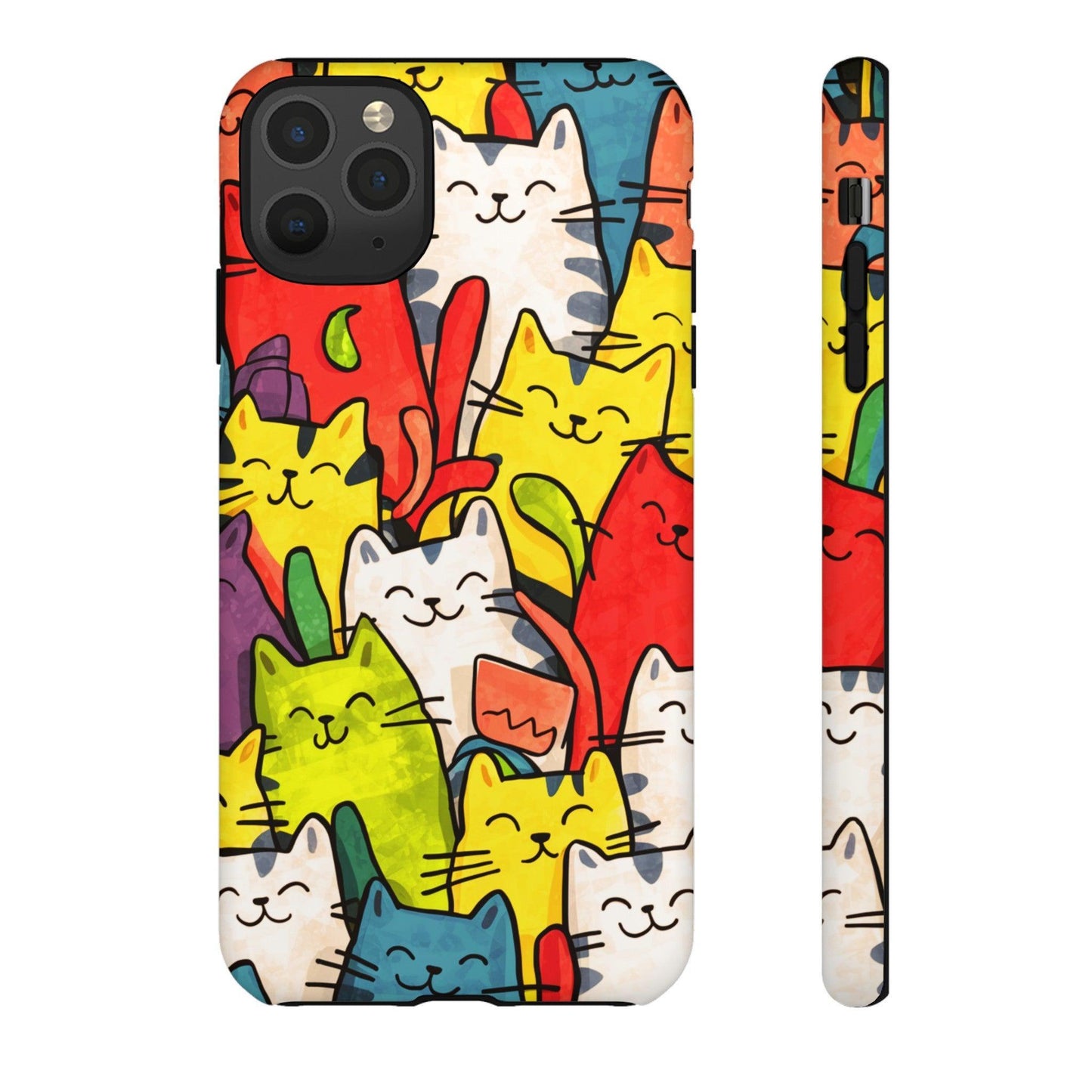 Cat Lovers Collection Tough Cellphone Case - Cosmic Creations by Karen