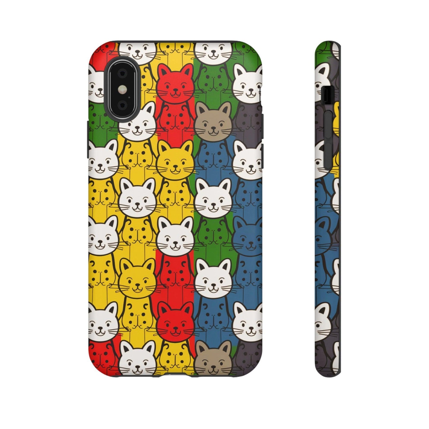 Cat Lovers Collection Tough Cellphone Case - Cosmic Creations by Karen