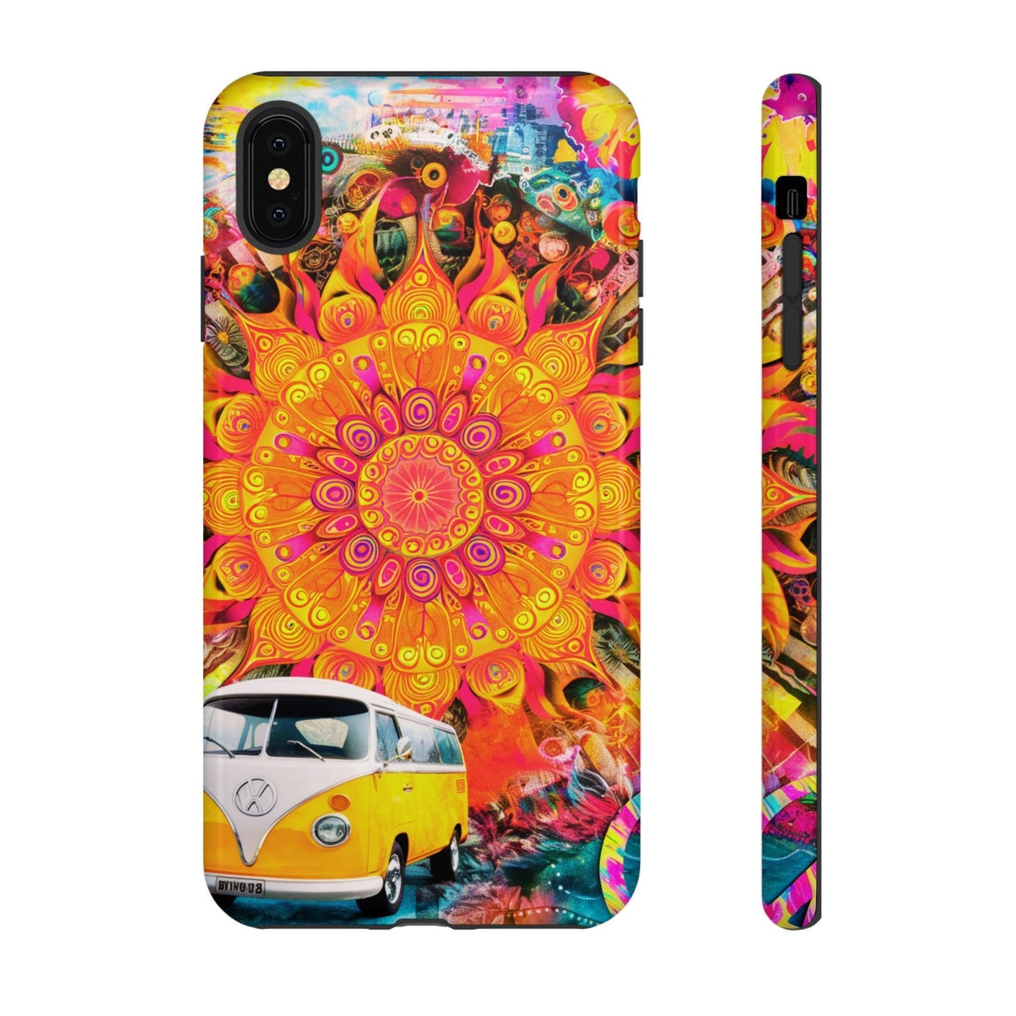 Tough Phone Case :" Eclectic Elegance Phone Case Collection" ( Hippie Style patterns)