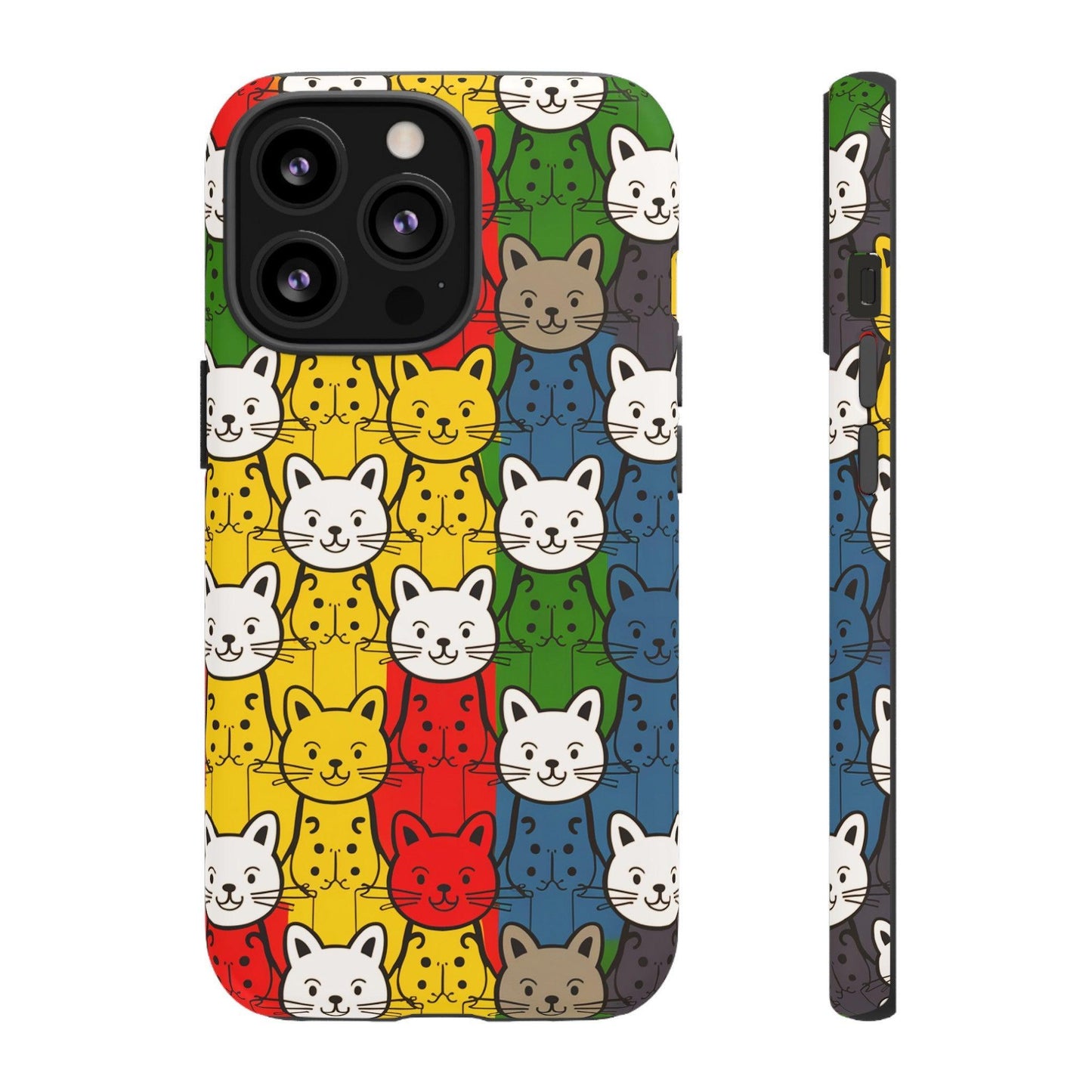 Cat Lovers Collection Tough Cellphone Case - Cosmic Creations by Karen