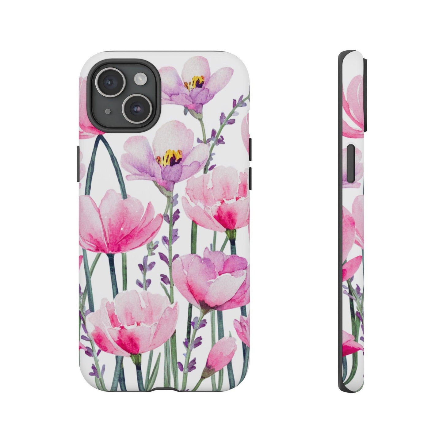 Tough Cellphone Case :" Eclectic Elegance Phone Case Collection" ( Floral patterns)