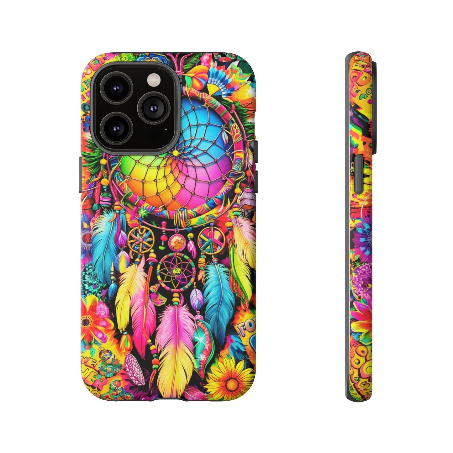 Tough Phone Case :" Eclectic Elegance Phone Case Collection" ( Hippie Style patterns)