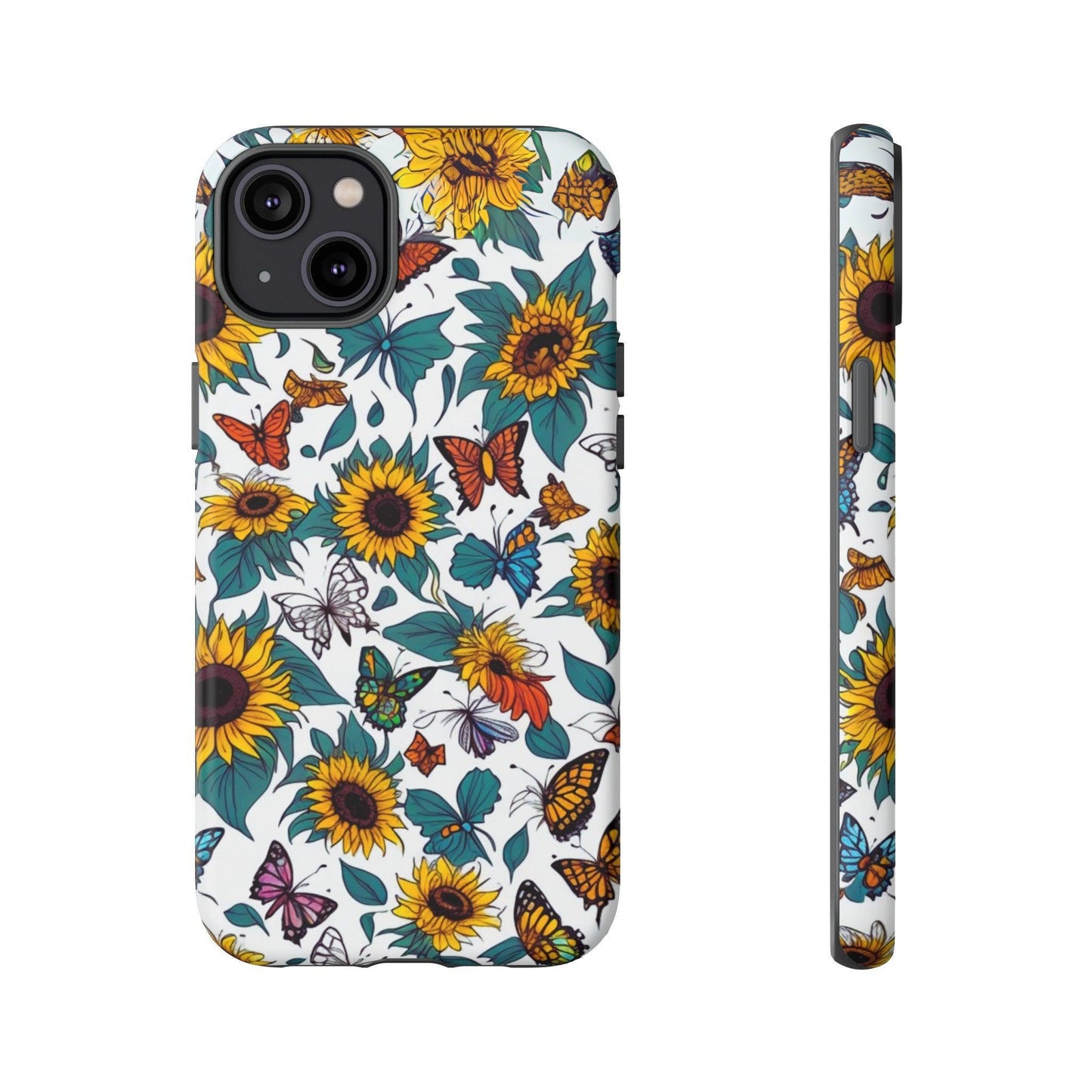 Tough Cellphone Case :" Eclectic Elegance Phone Case Collection" ( Floral patterns)