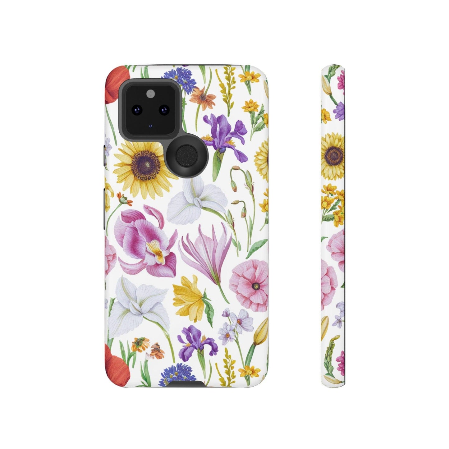 Tough Cellphone Case :" Eclectic Elegance Phone Case Collection" ( Floral patterns)