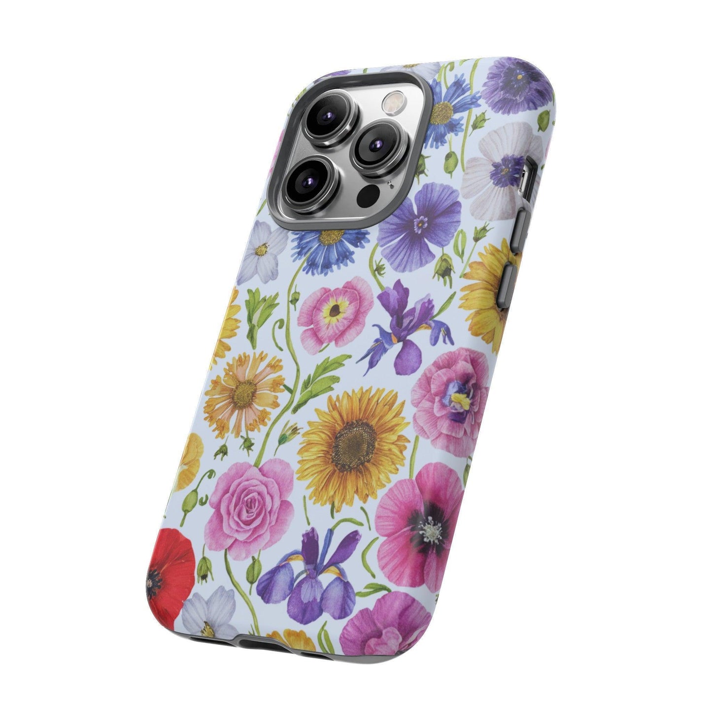 Tough Cellphone Case :" Eclectic Elegance Phone Case Collection" ( Floral patterns)