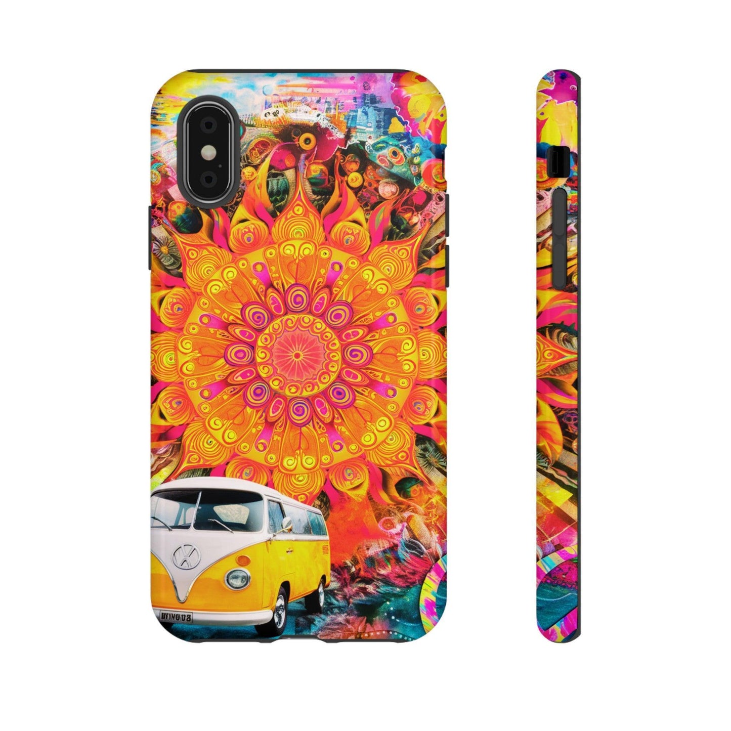 Tough Phone Case :" Eclectic Elegance Phone Case Collection" ( Hippie Style patterns)