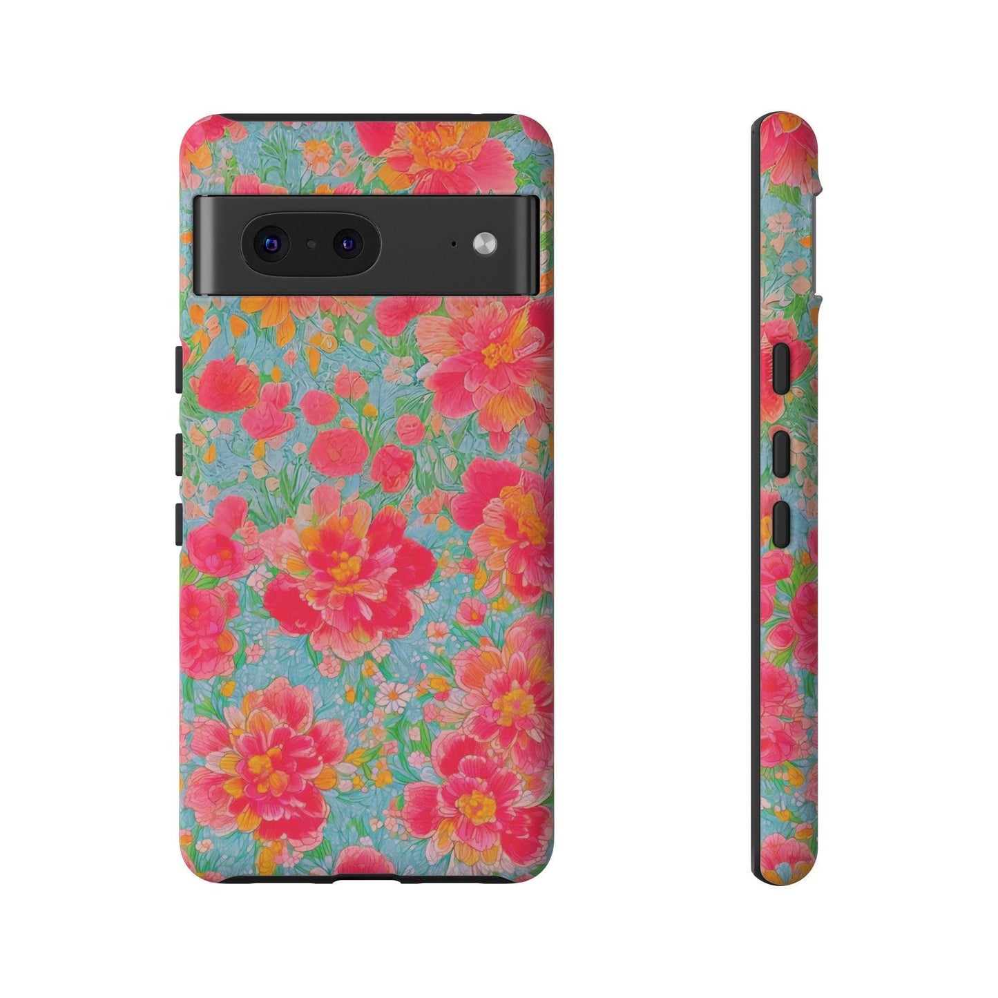 Tough Cellphone Case :" Eclectic Elegance Phone Case Collection" ( Floral patterns)