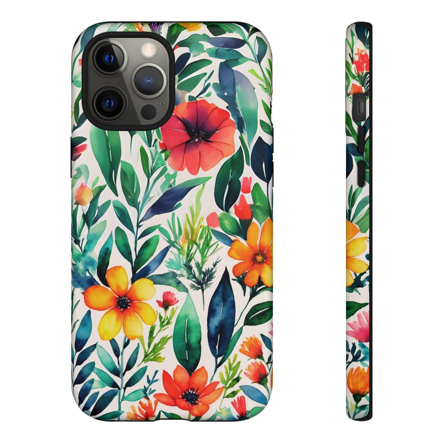 Tough Cellphone Case :" Eclectic Elegance Phone Case Collection" ( Floral patterns)