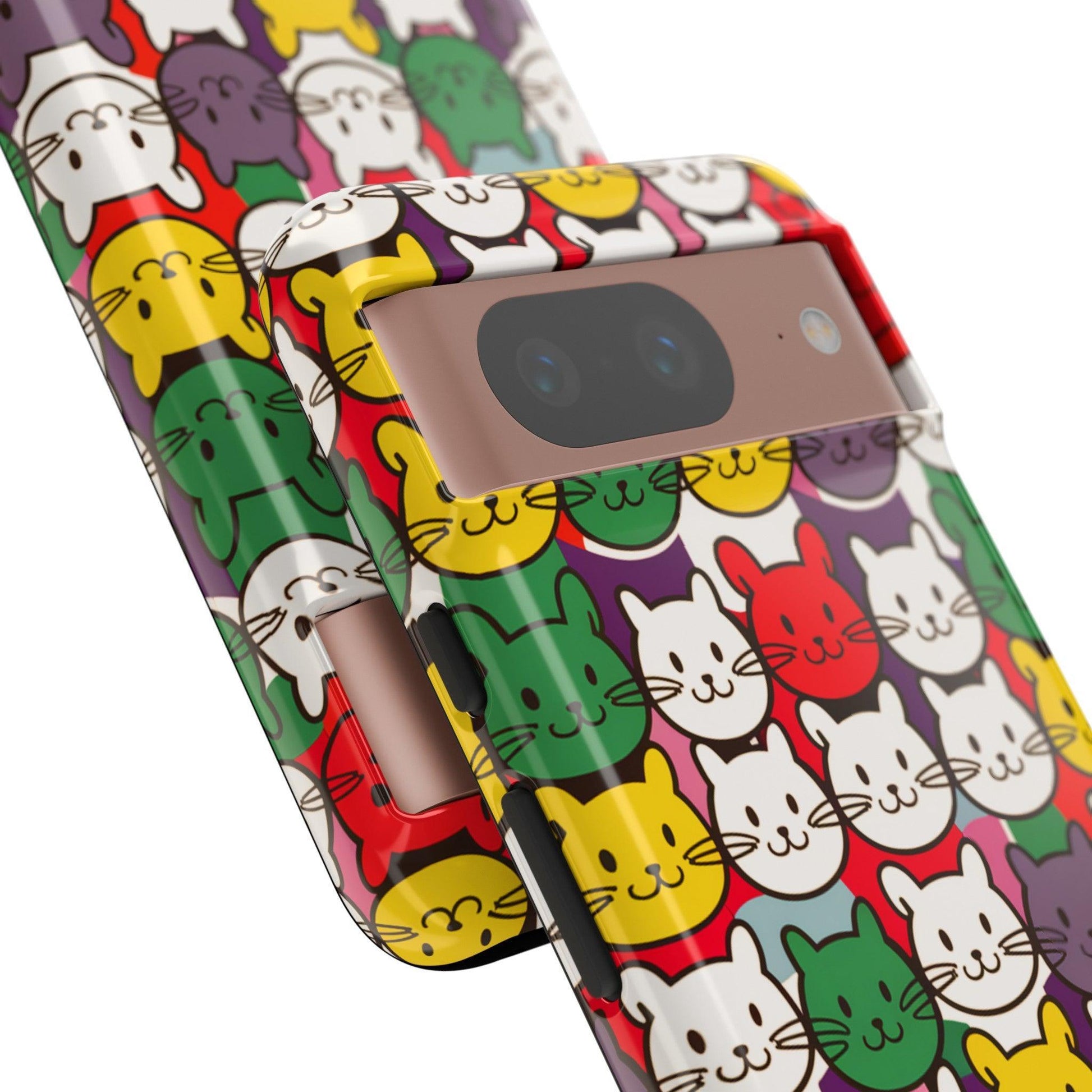 Cat Lovers Collection Tough Cellphone Case - Cosmic Creations by Karen