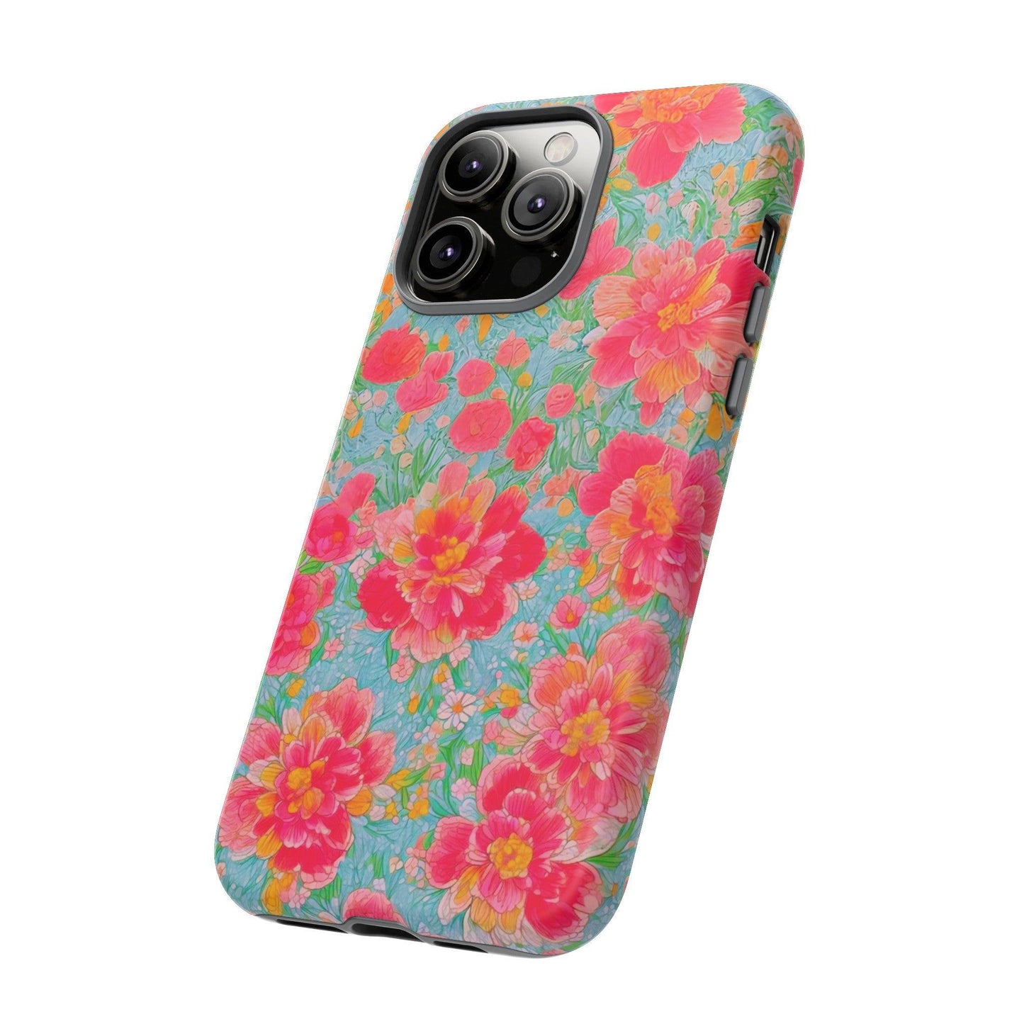 Tough Cellphone Case :" Eclectic Elegance Phone Case Collection" ( Floral patterns)