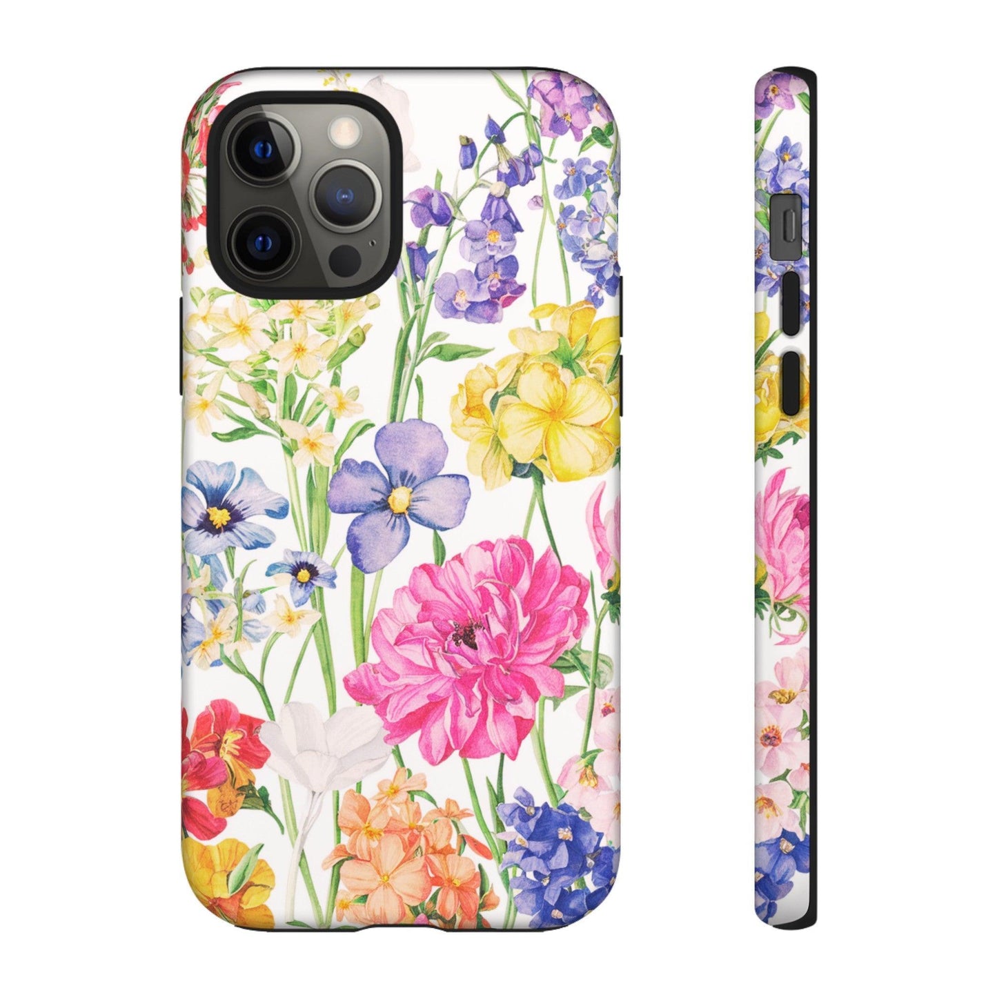 Tough Cellphone Case :" Eclectic Elegance Phone Case Collection" ( Floral patterns)