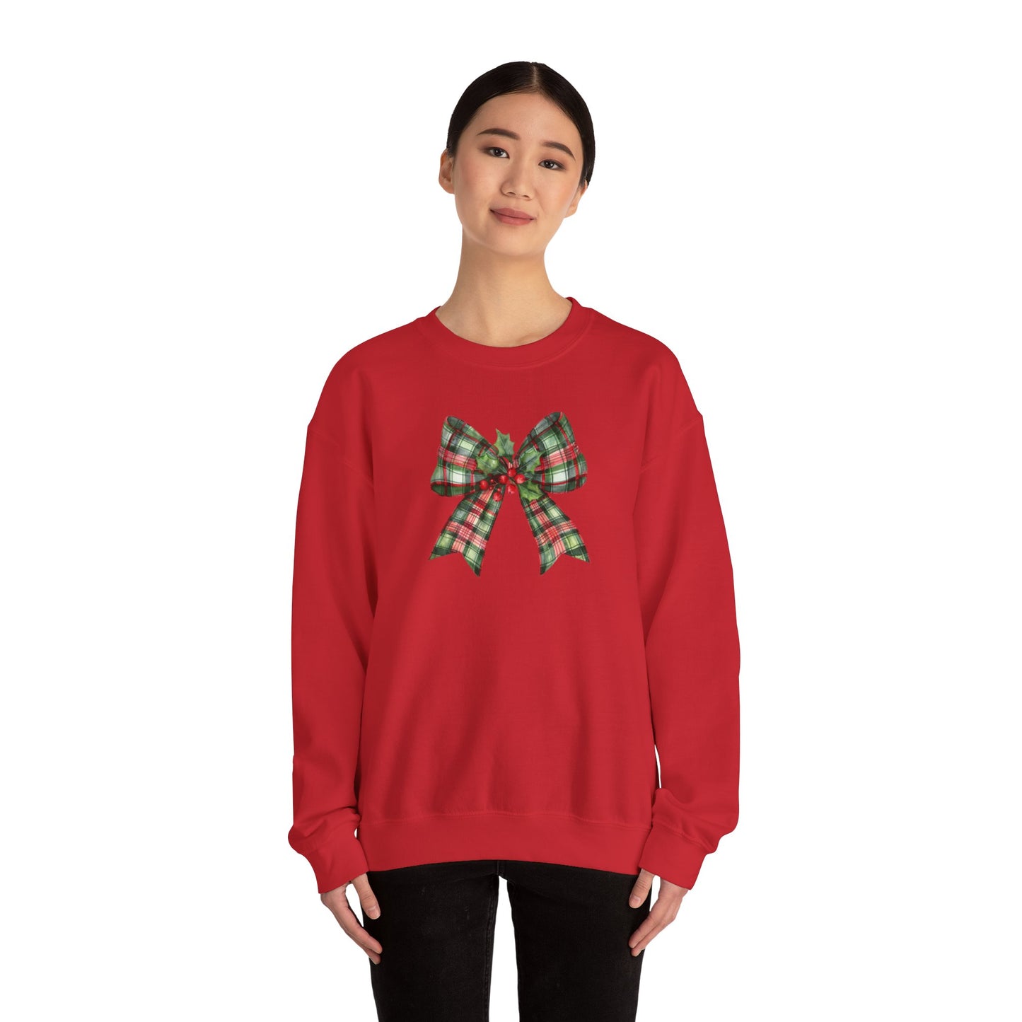 Christmas Coquette Unisex Crewneck Sweatshirt